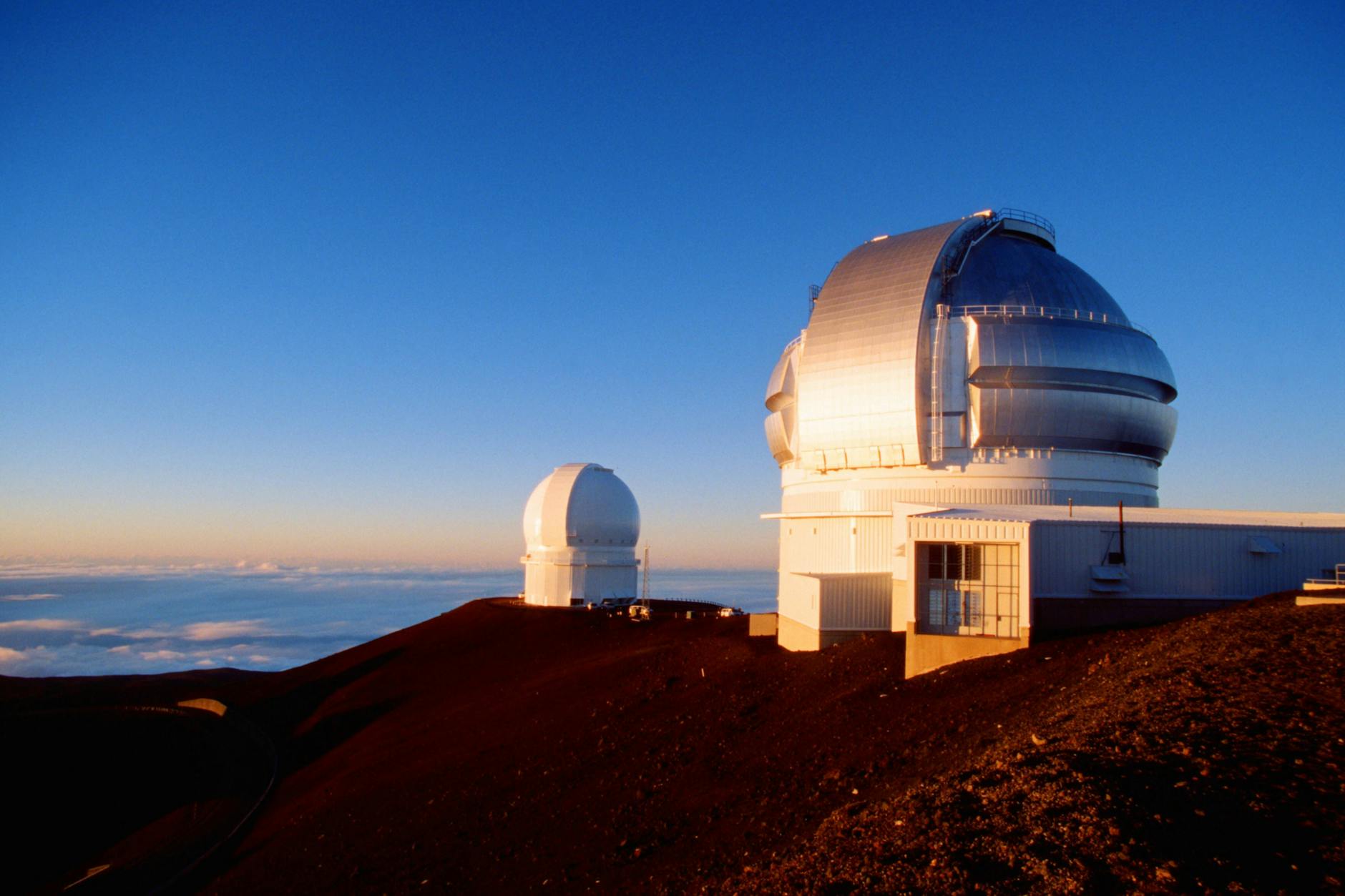 Observatorium auf dem Mauna Kea, USA, Hawaii
