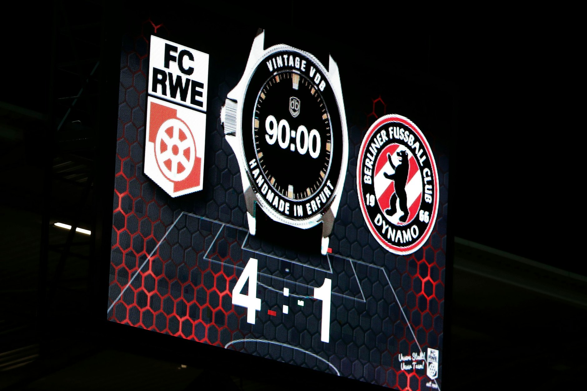 Diese Scharte möchte der BFC Dynamo am Sonntag gegen Energie Cottbus gleich wieder auswetzen.