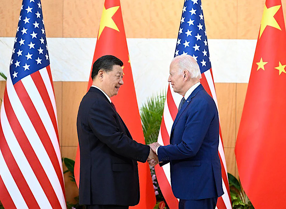 Joe Biden Rund Xi Jinping auf Bali.