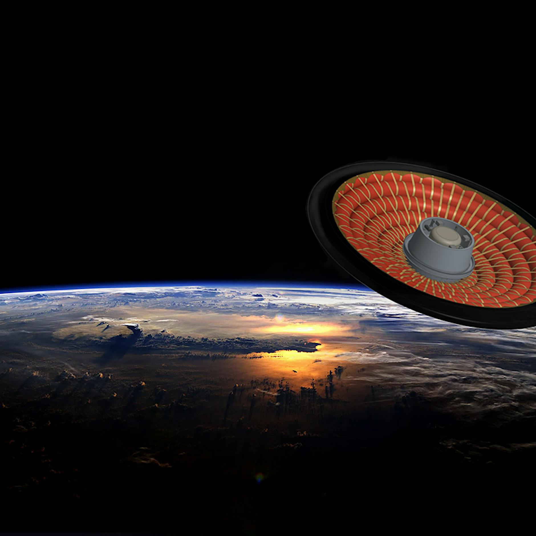 Nasa: Diese fliegende Untertasse soll Menschen auf den Mars bringen