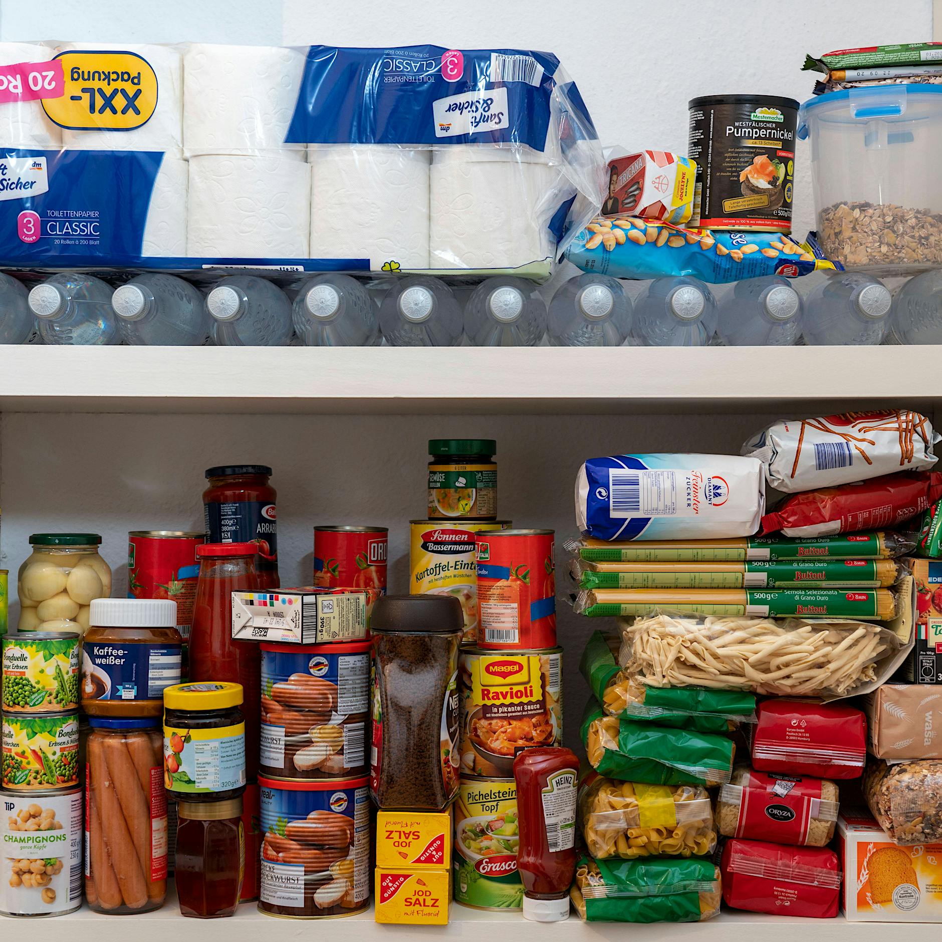 Notvorrat bei Blackout: Diese Lebensmittel können auch kalt gegessen werden