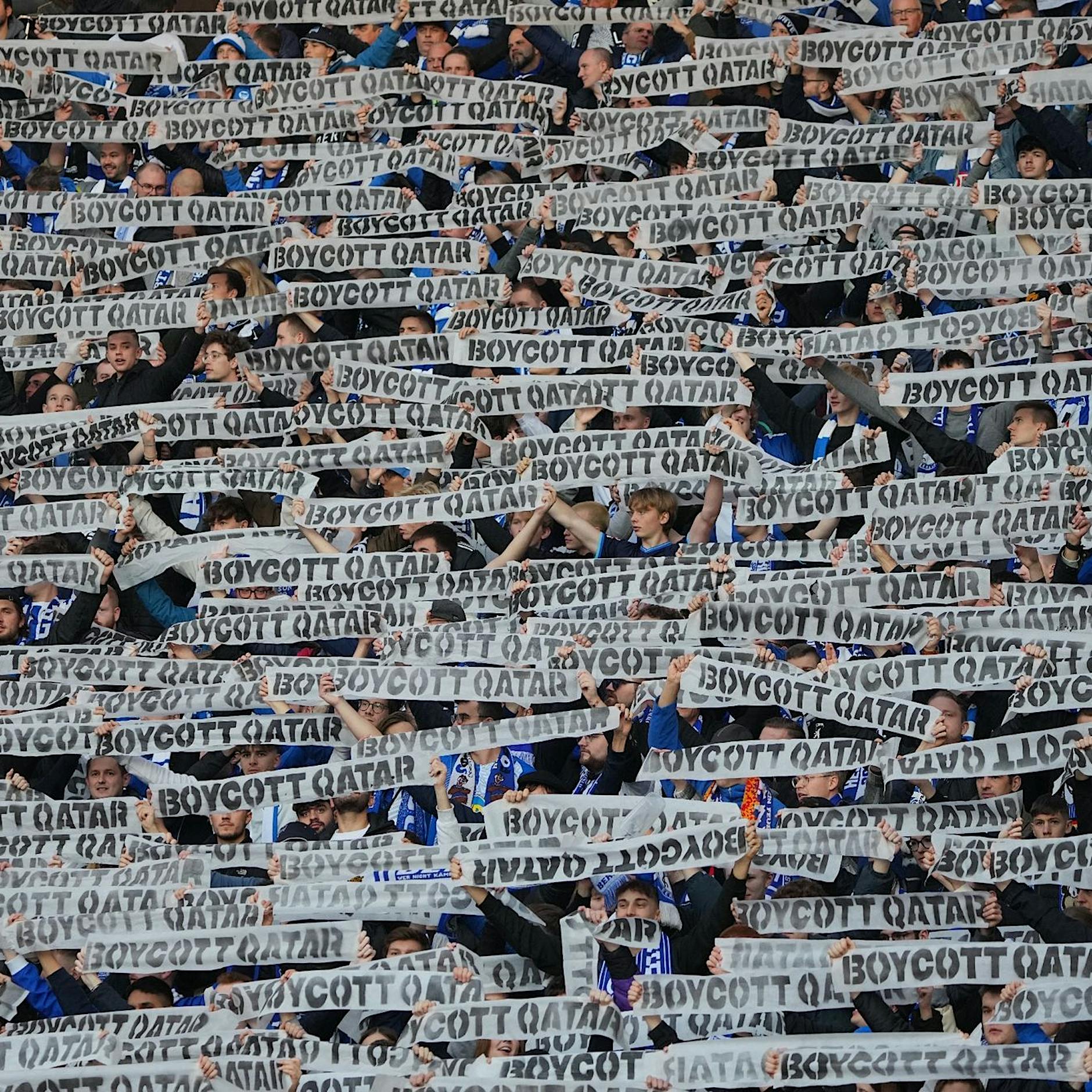 Erneut Fan-Proteste gegen WM in Katar