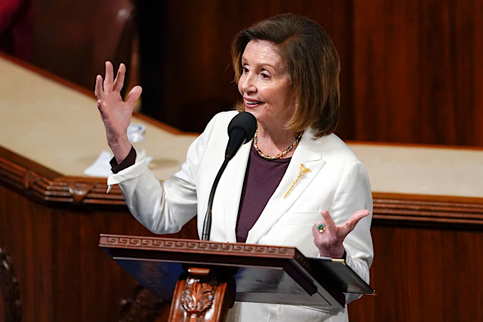 Nancy Pelosi verkündet ihren Rückzug als Fraktionsvorsitzende der Demokraten im Repräsentantenhaus.