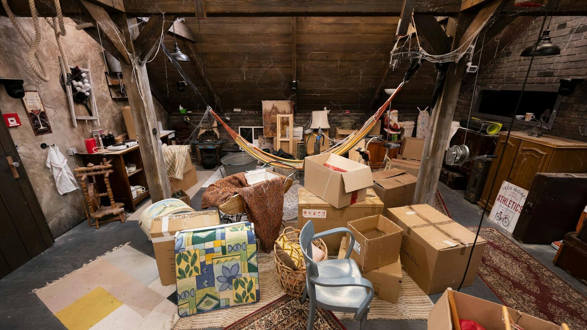 Die zweite Unterkunft bei „Promi Big Brother“: der Dachboden