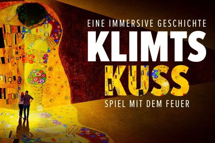 Die immersive Ausstellung <strong>„KLIMTS KUSS <strong>- Spiel mit dem Feuer</strong>“</strong> ist wunderbar und Sie ist unser <strong>Top-Event</strong> im Frühjahr 2023!