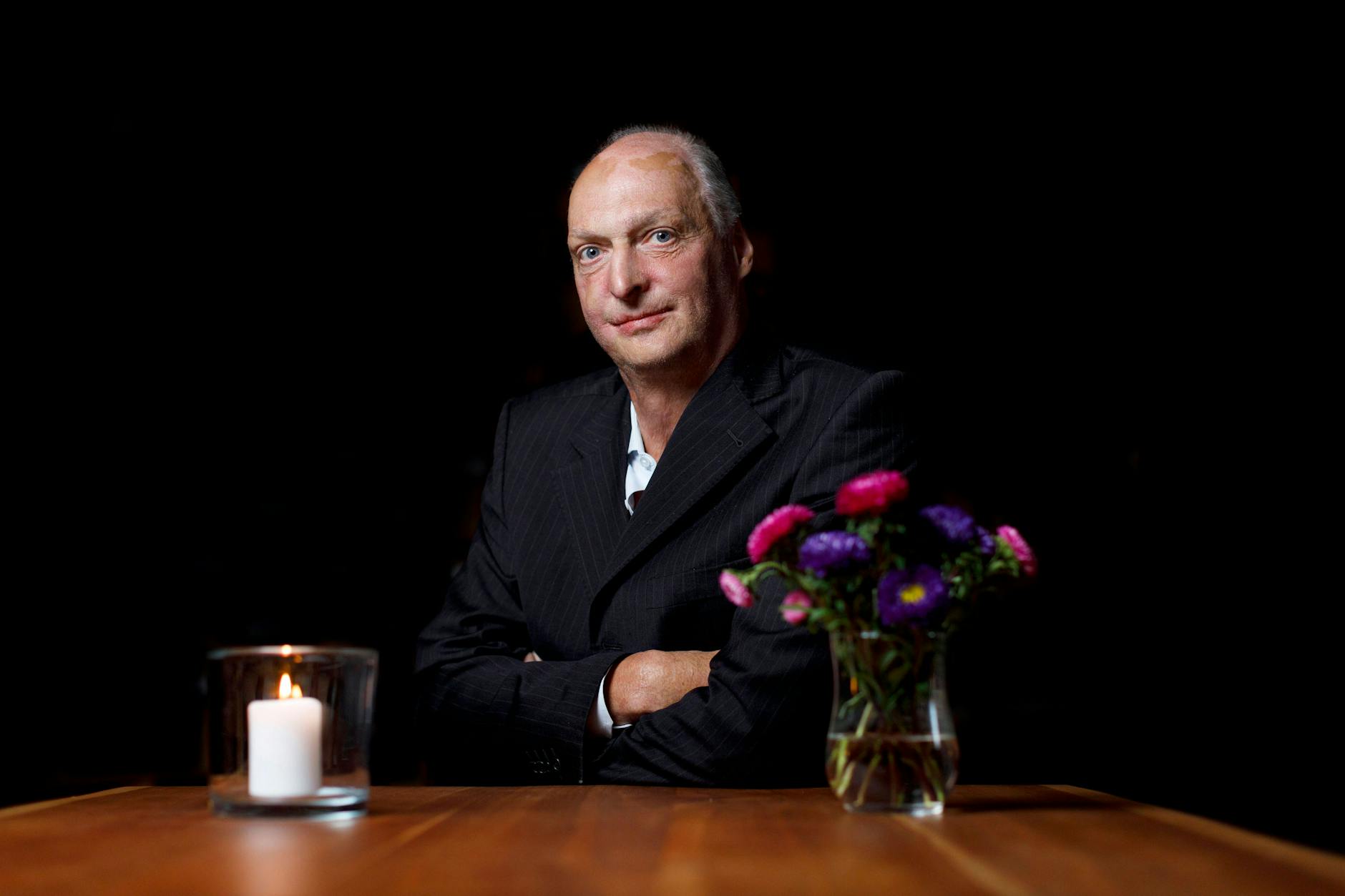 Johannes Groschupf, fotografiert bei der Crime Cologne