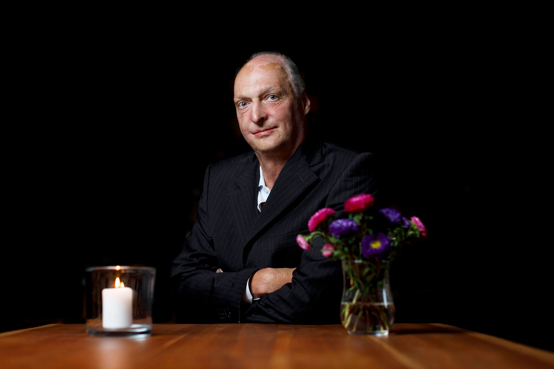 Johannes Groschupf, fotografiert&nbsp;bei der Crime Cologne