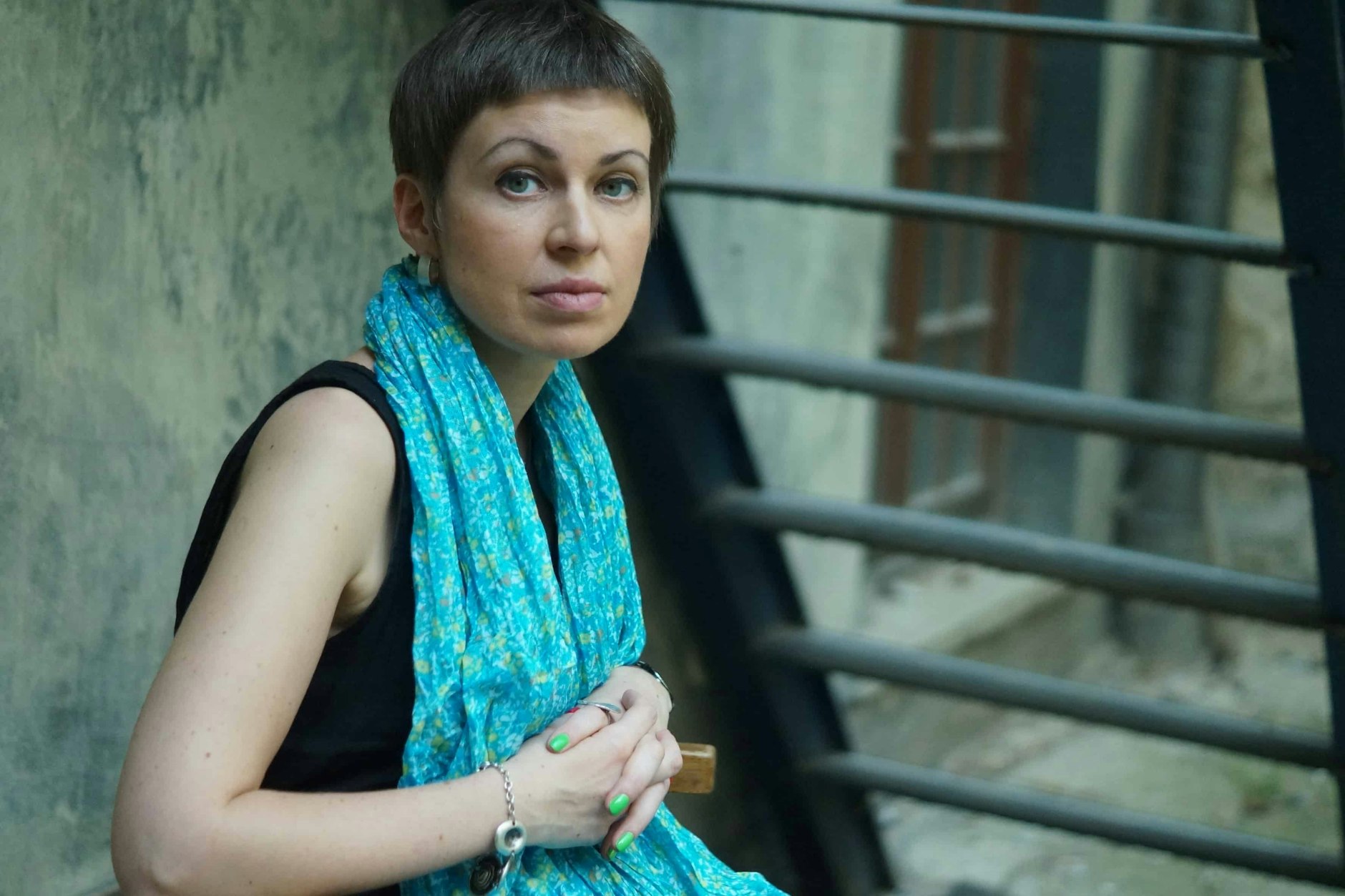 Natalka Sniadanko aus Lwiw wohnt jetzt in Marbach.