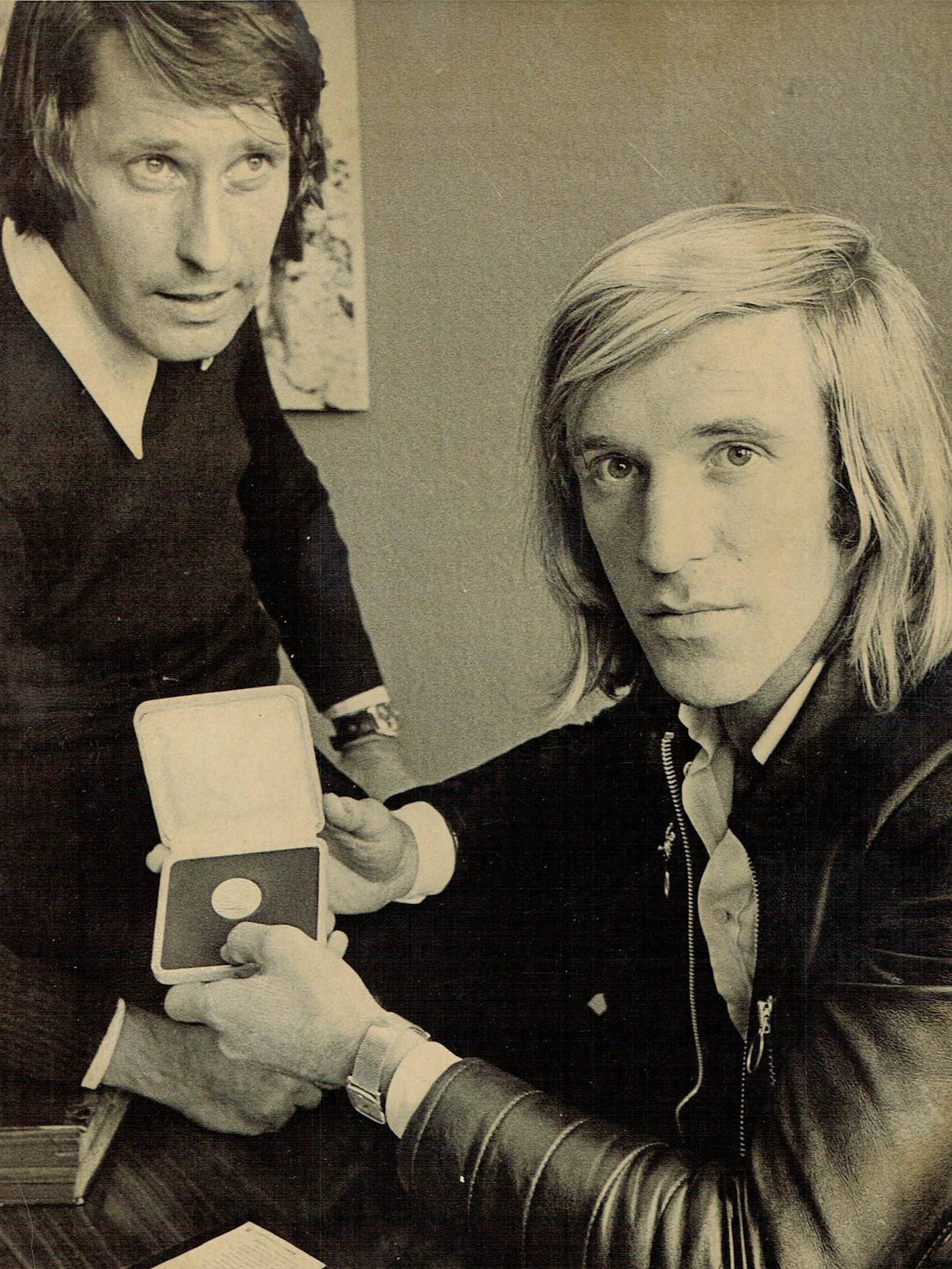  Klaus Bockelkamp und Günther Netzer