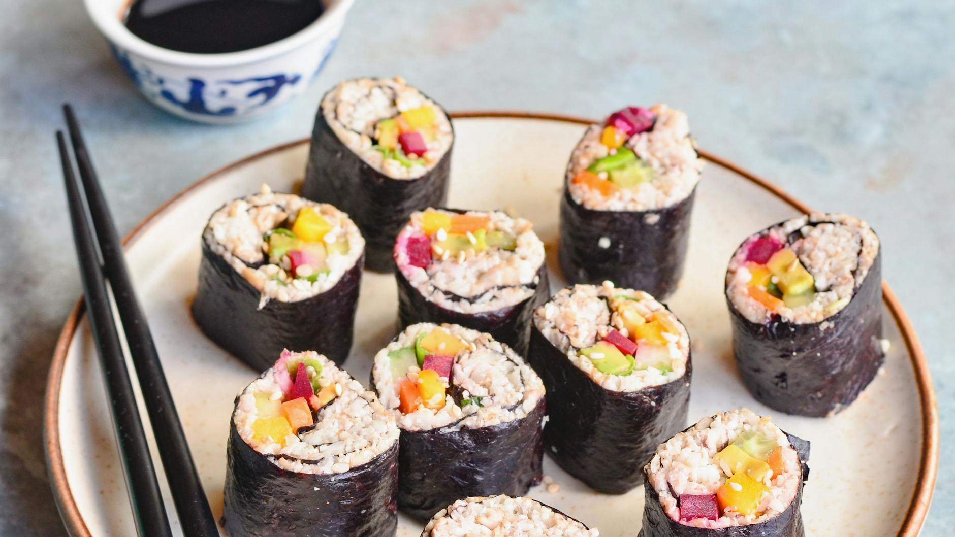 Miso Suppe passt auch hervorragend zu Sushi. 