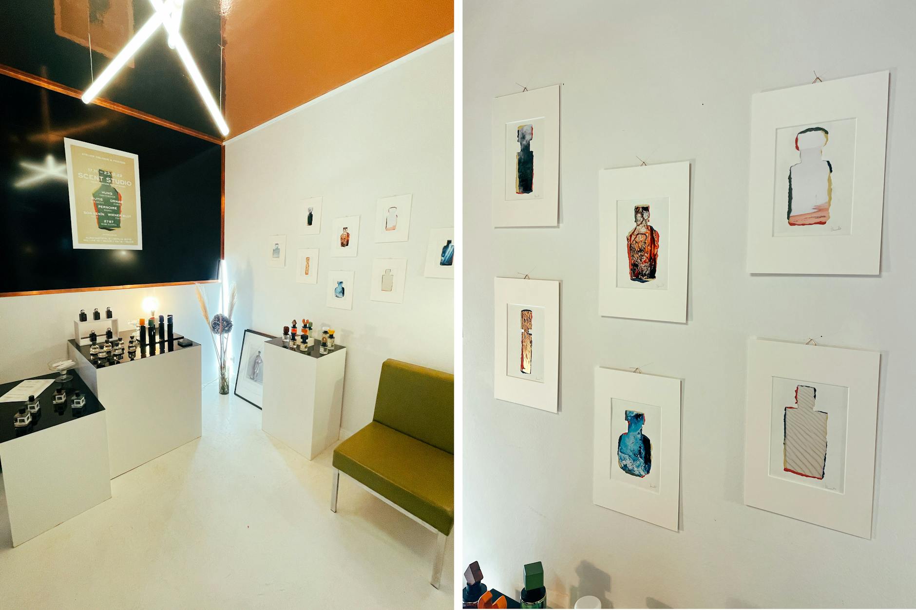 Sieht super aus und duftet sicherlich auch so: Der Pop-Up im Store von Atelier Oblique in der Almstadtstraße.