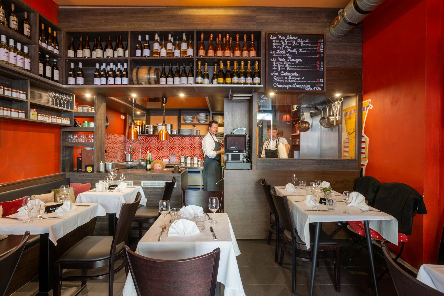 Das Melt Bistro in der Grünberger Straße in Friedrichshain.