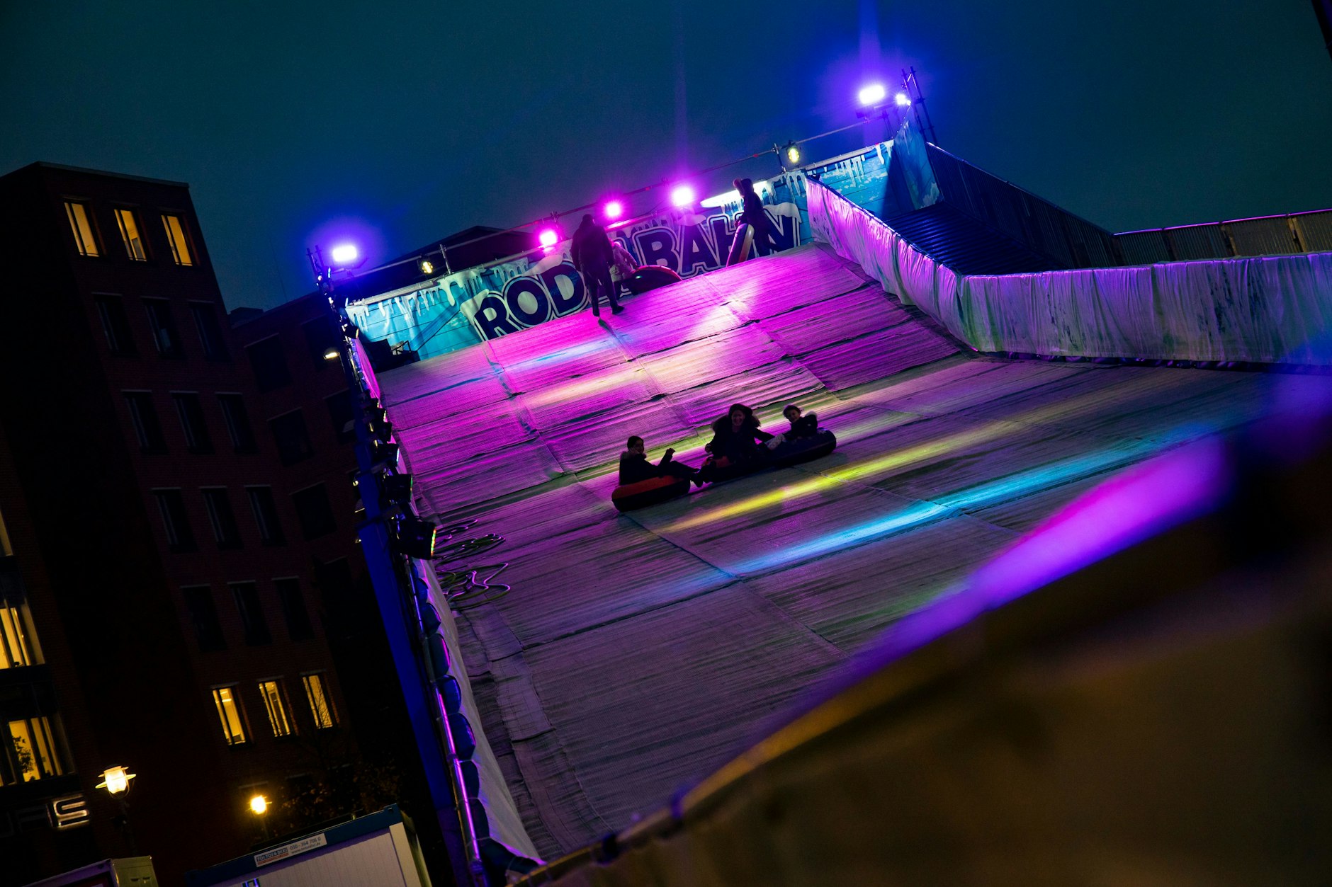 Rodelbahn am Potsdamer Platz