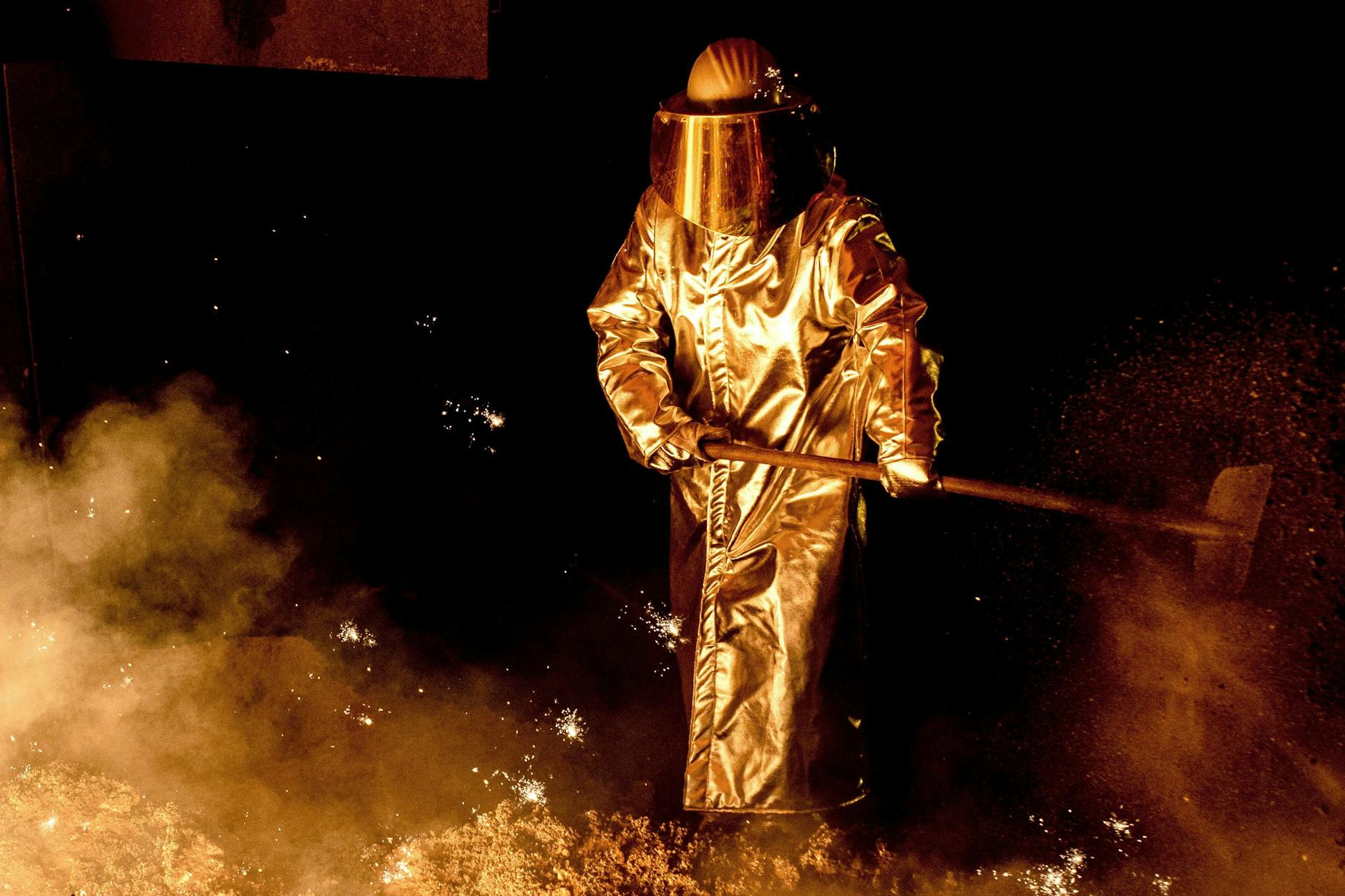 Stahlproduktion in der Salzgitter AG