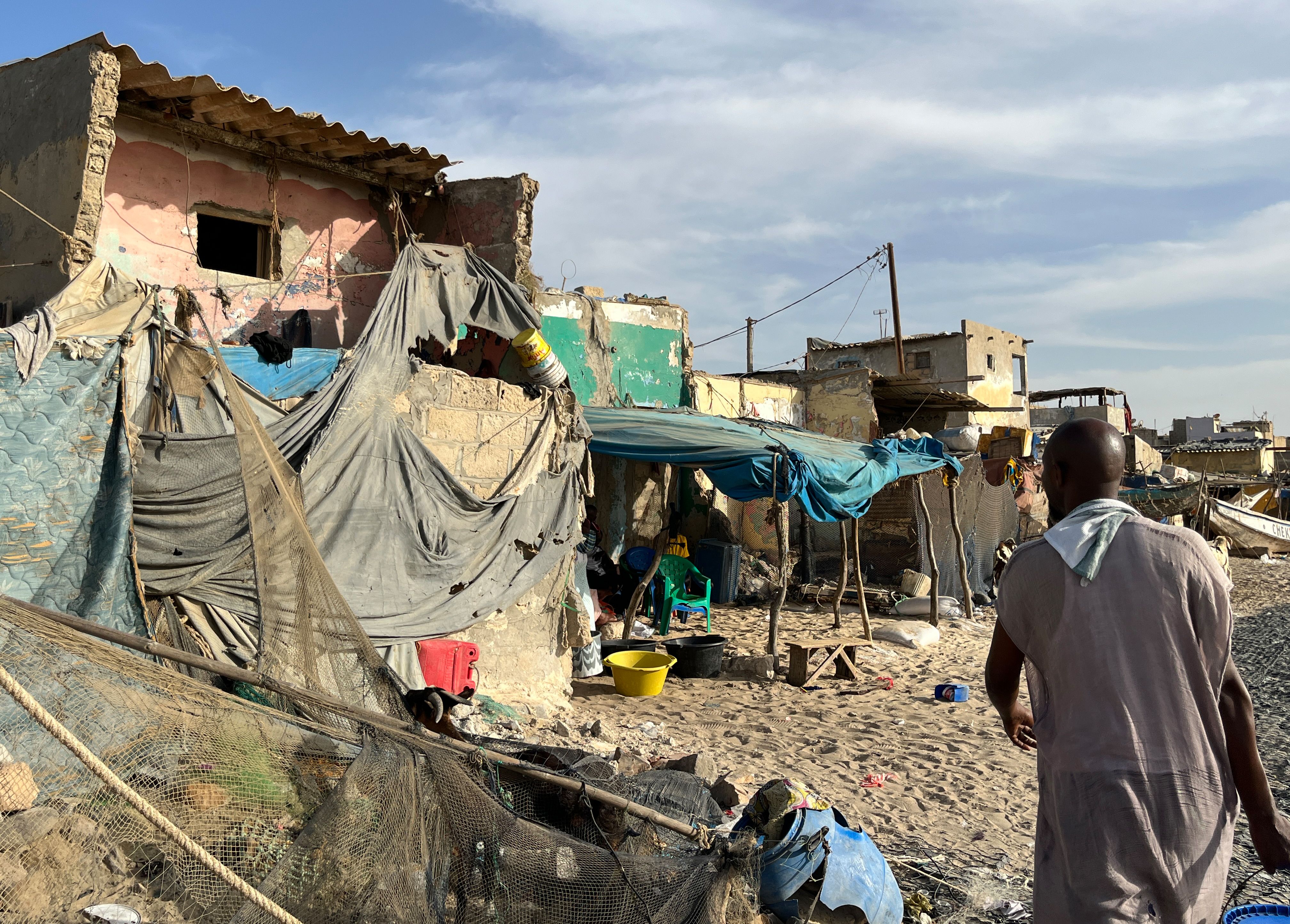 Image - Afrikanische Küstenstadt erwartet auf Hilfe der Industrieländer, damit der Atlantik sie nicht zerstört