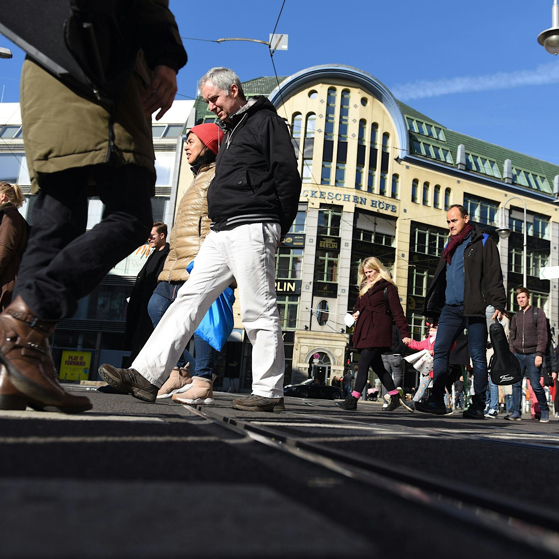Ein neuer Fußgängerbereich für Berlin: Der Hackesche Markt wird autofrei