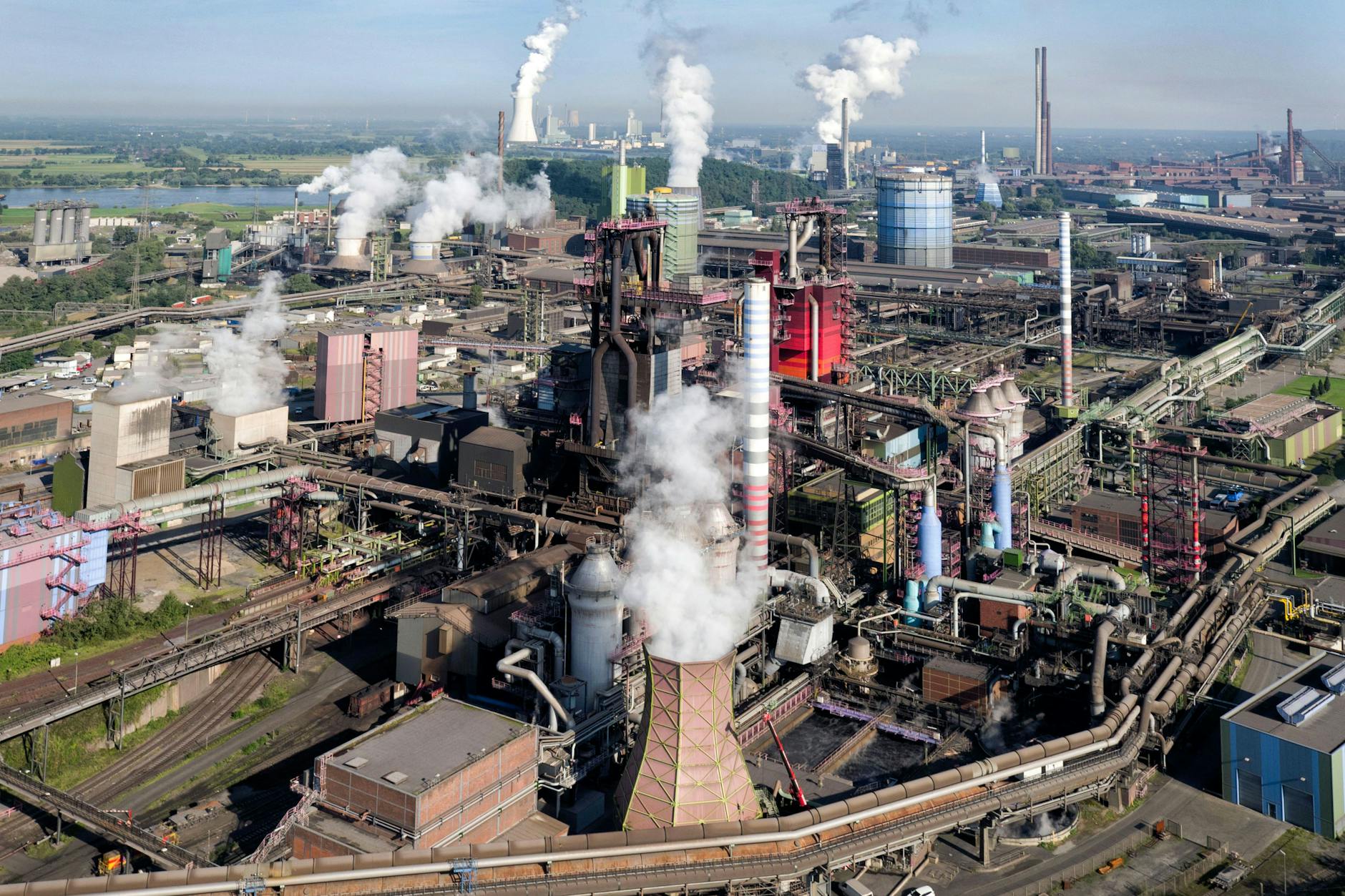 Die Stahlproduktion zählt zu den energieintensivsten Betrieben.