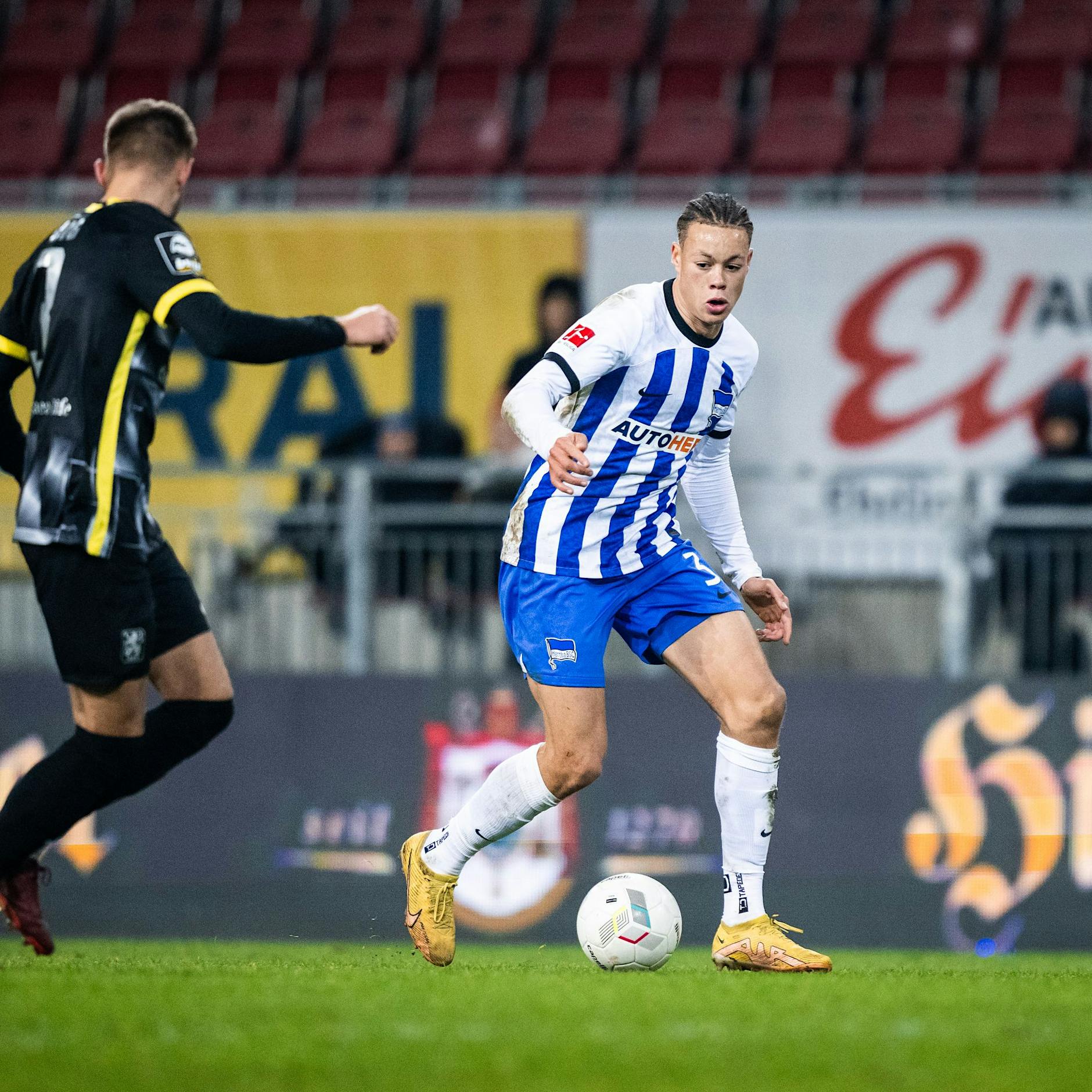 Hertha BSC: Derry Scherhant (20) ist die große, blau-weiße Sturmhoffnung in der Rückrunde