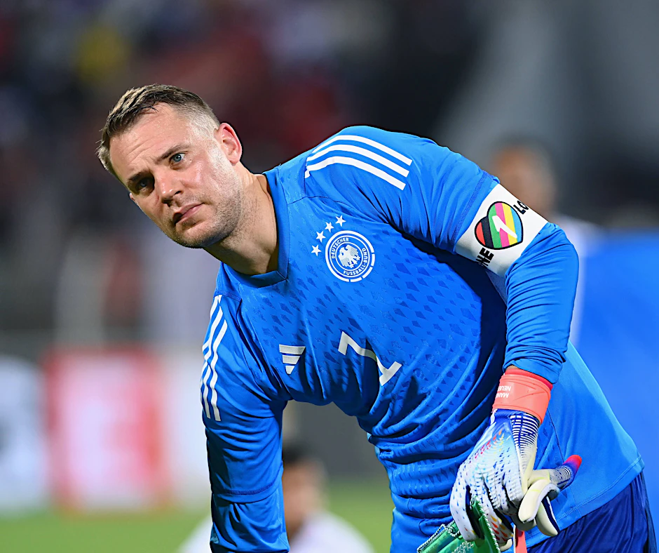 Hier noch mit „One Love“-Binde: Deutschlands Torwart Manuel Neuer