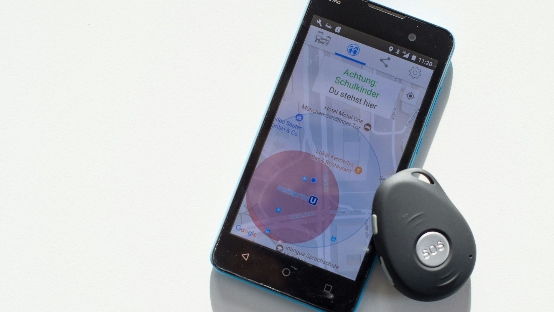 Versteckte GPS-Tracker, eigentlich für besorgte Eltern entwickelt, machen es möglich auch Erwachsene zu orten.