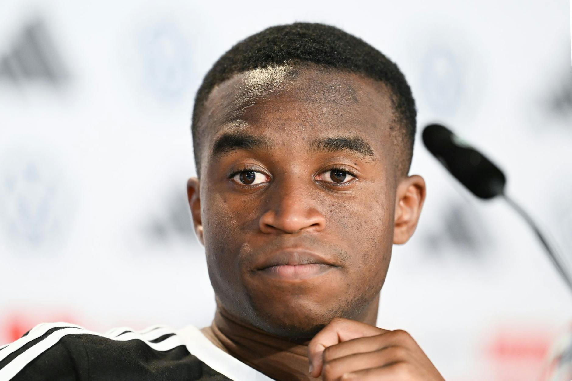 Sieht sich bei der WM in der Rolle des Lernenden: Youssoufa Moukoko.
