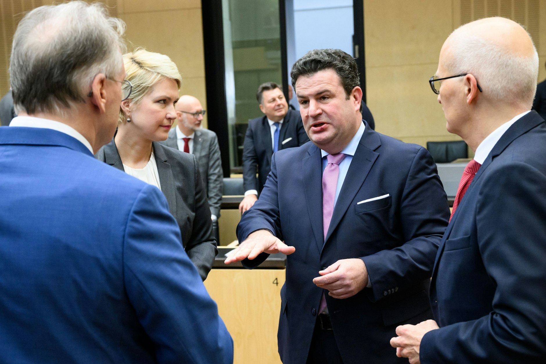 Arbeitsminister Hubertus Heil (SPD) muss bei seinen Bürgergeld-Plänen Abstriche machen.