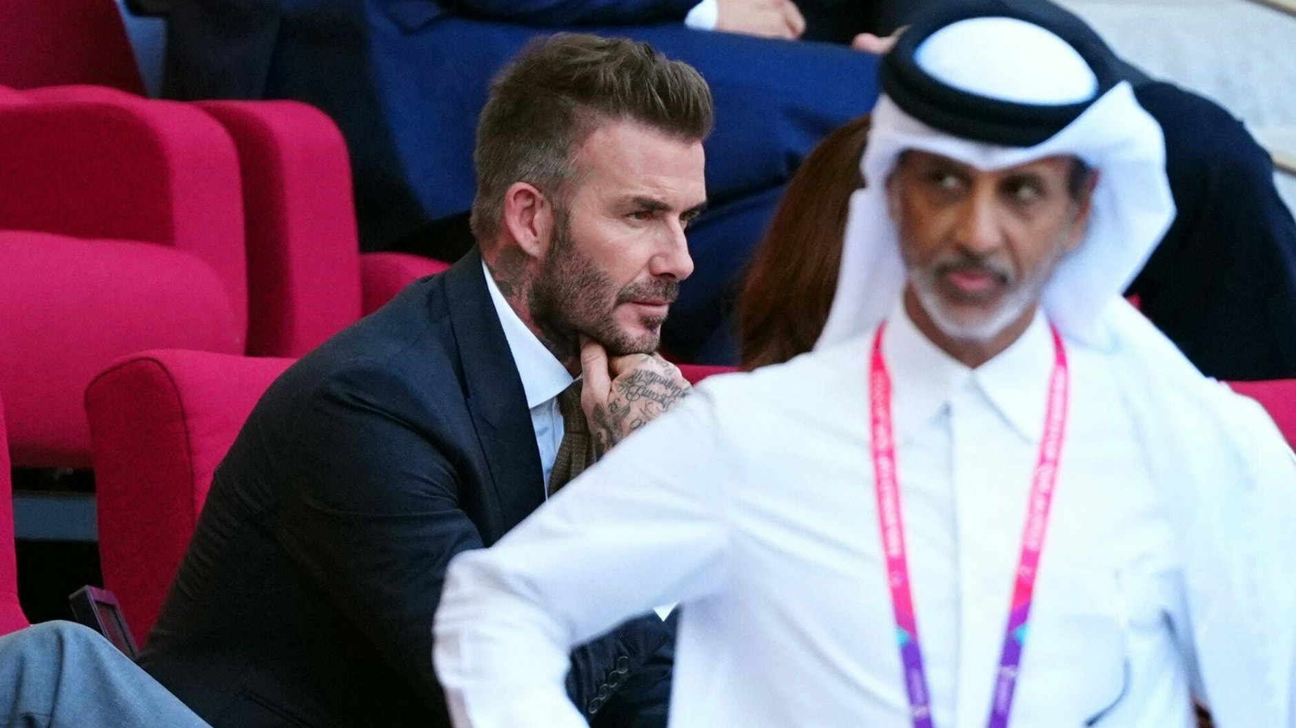 David Beckham wurde von der katarischen Führung als WM-Botschafter eingekauft.