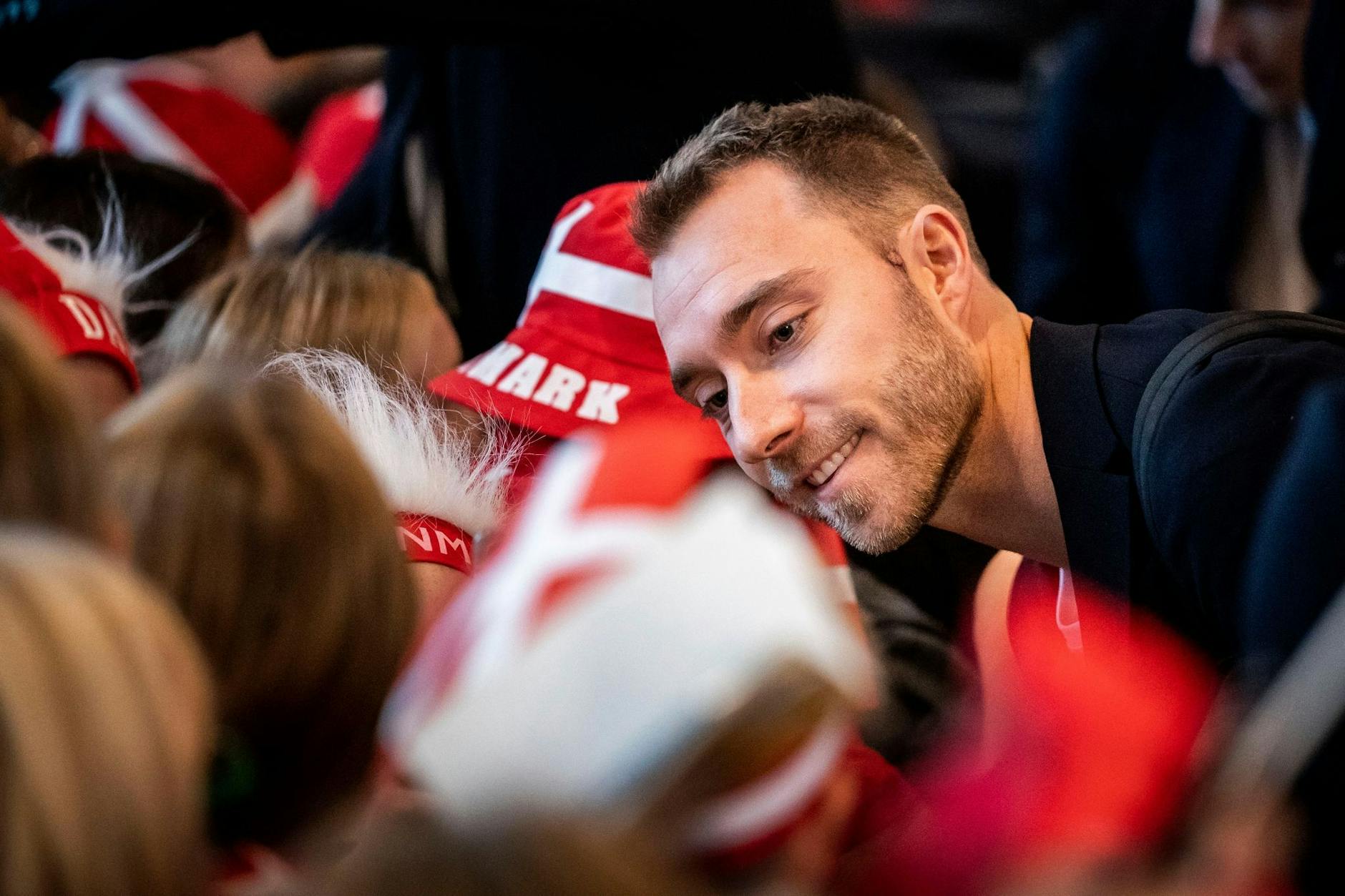 ARCHIV - Christian Eriksen ist der Star der dänischen Fußball-Nationalmannschaft. Foto/dpa