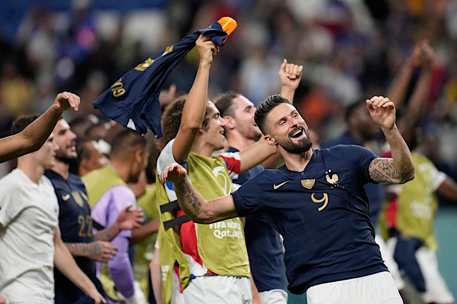 Frankreich besiegt Australien: Olivier Giroud ist der Held des Spiels