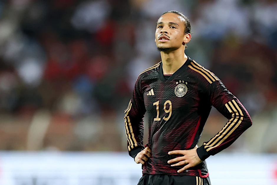 Leroy Sané fällt am Mittwoch wegen Knieproblemen aus.