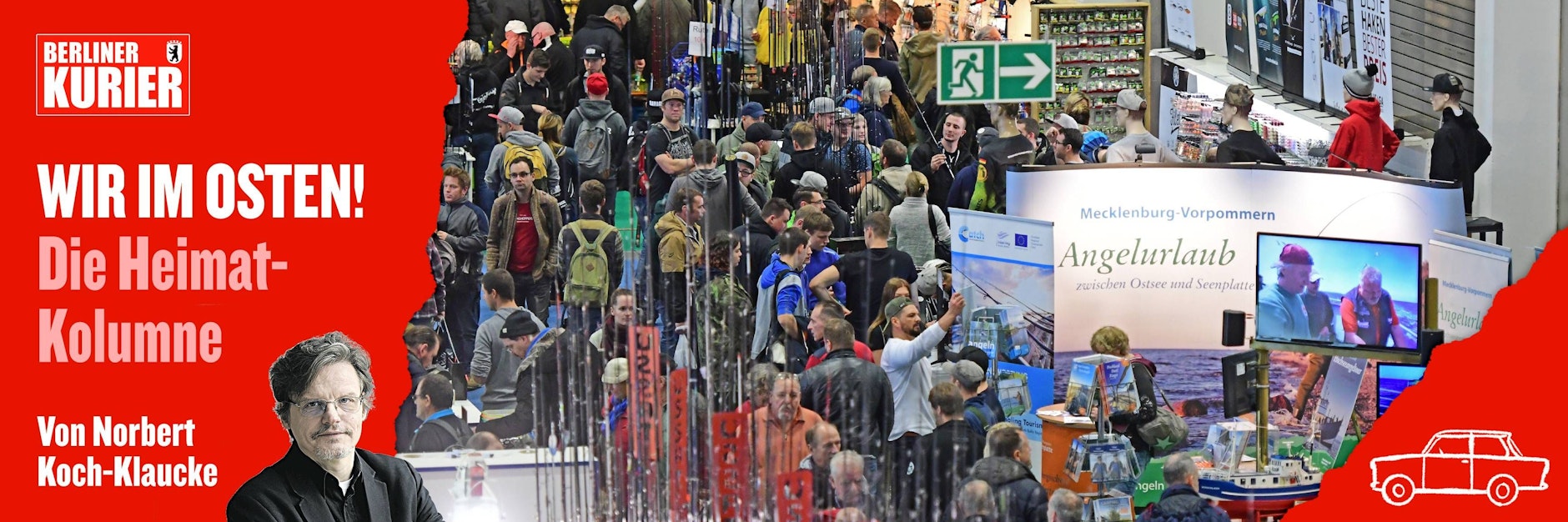 Die Angelwelt ist die Messe für die Petri-Jünger. An diesem Wochenende findet sie wieder in den Messehallen unter dem Funkturm statt.