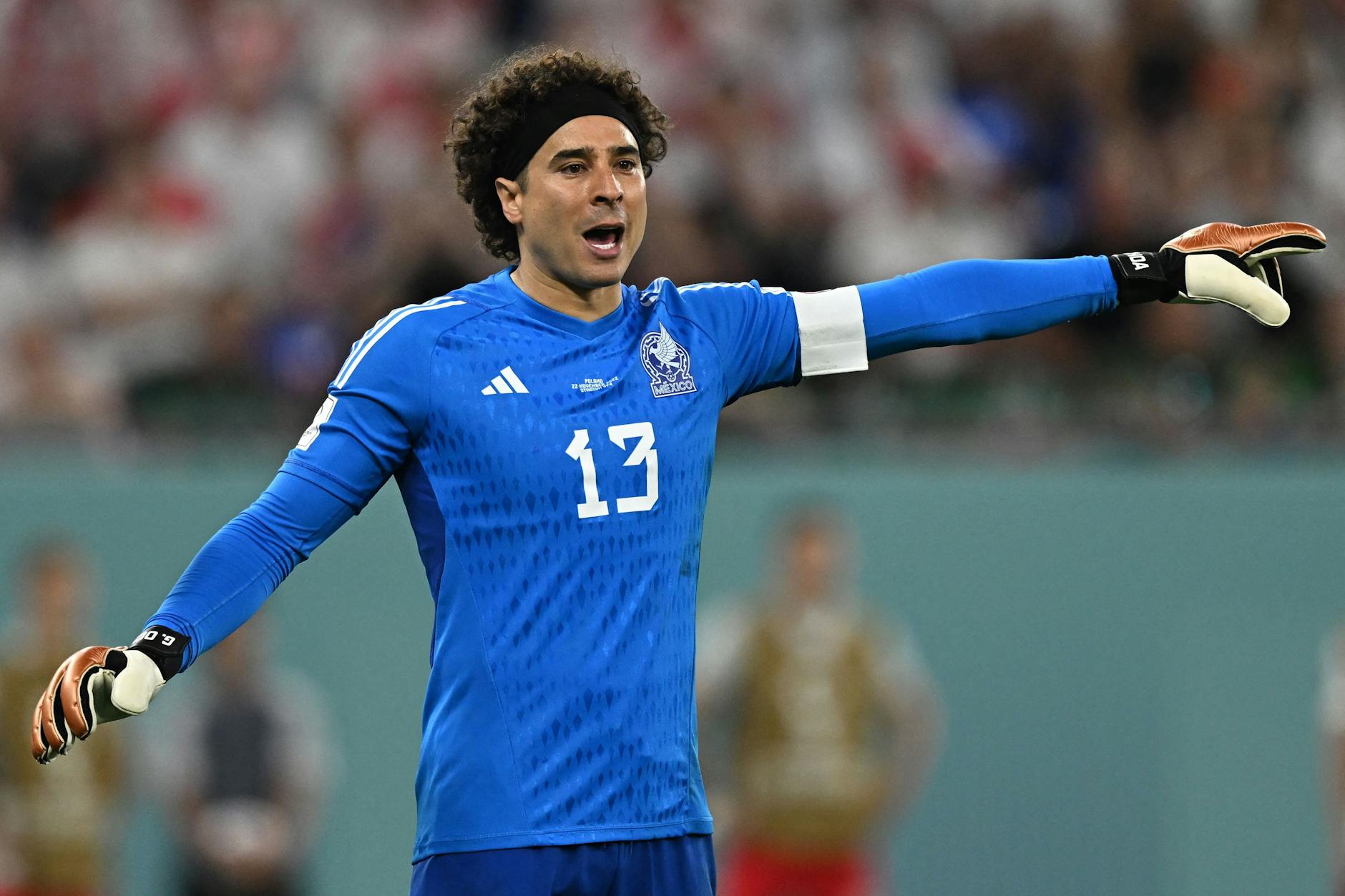 Mexikos Nummer eins Guillermo Ochoa demonstrierte seine Klasse gegen Polen eindrucksvoll.