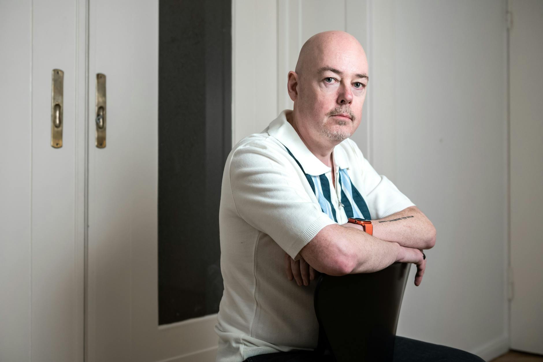 John Boyne, fotografiert bei seinem Besuch in Berlin im November.
