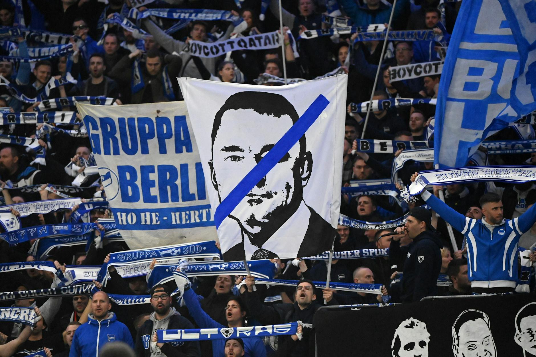 Die Hertha-Fans machen seit Jahren deutlich, was sie von Investor Lars Windhorst halten. 