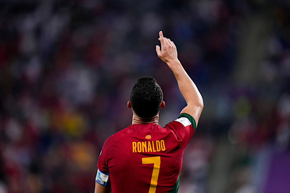 Mit höheren Mächten im Bunde: Cristiano Ronaldo.