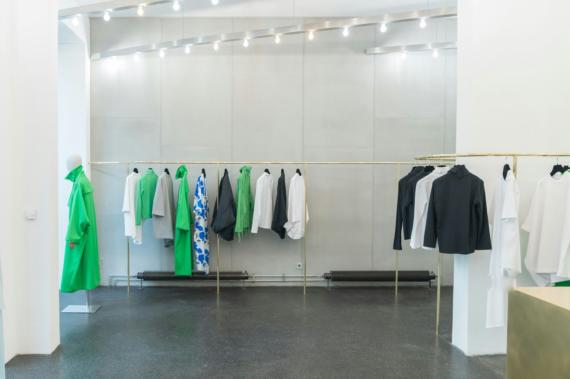 Grün ist die Lieblingsfarbe des belgischen Designers Christian Wijnants.