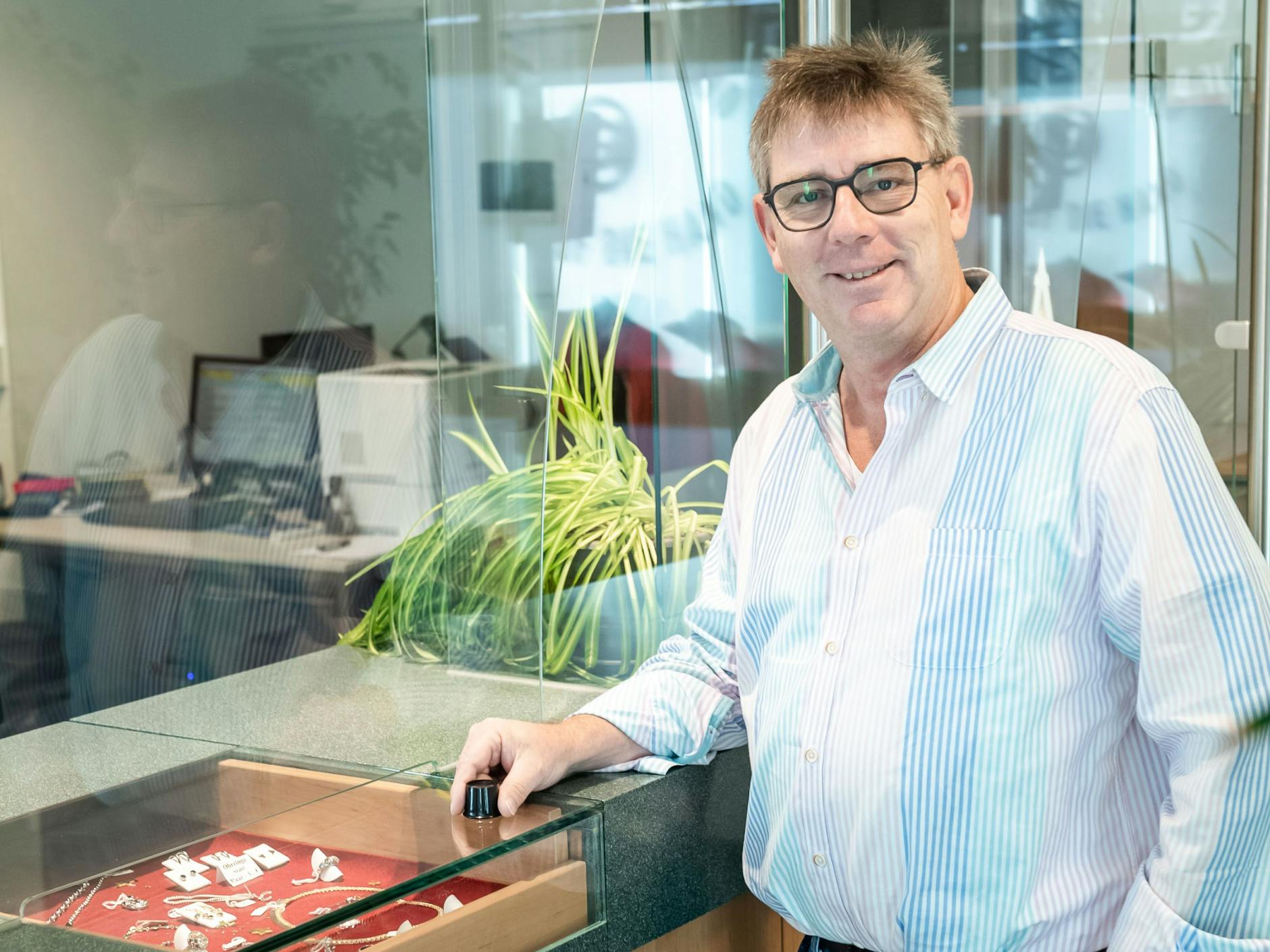 Leihhaus-Chef Stephan Goebel
