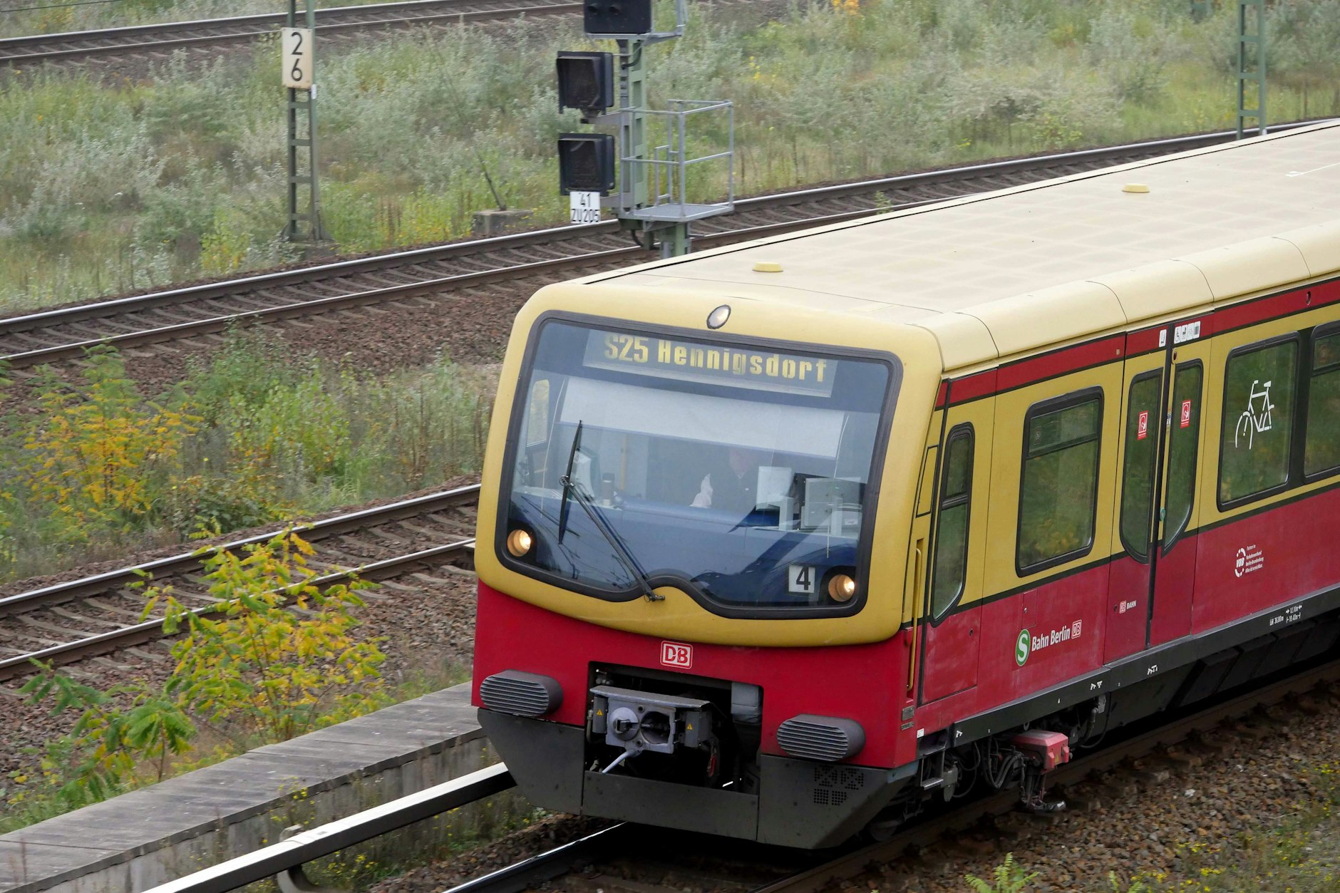 Unter anderem die S-Bahnlinie S25 ist ab Freitag unterbrochen.