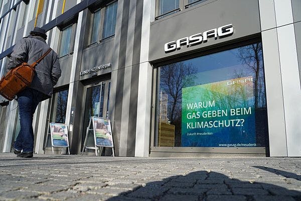 Blick auf das Kundenzentrum in der Zentrale des Energieversorgers Gasag.