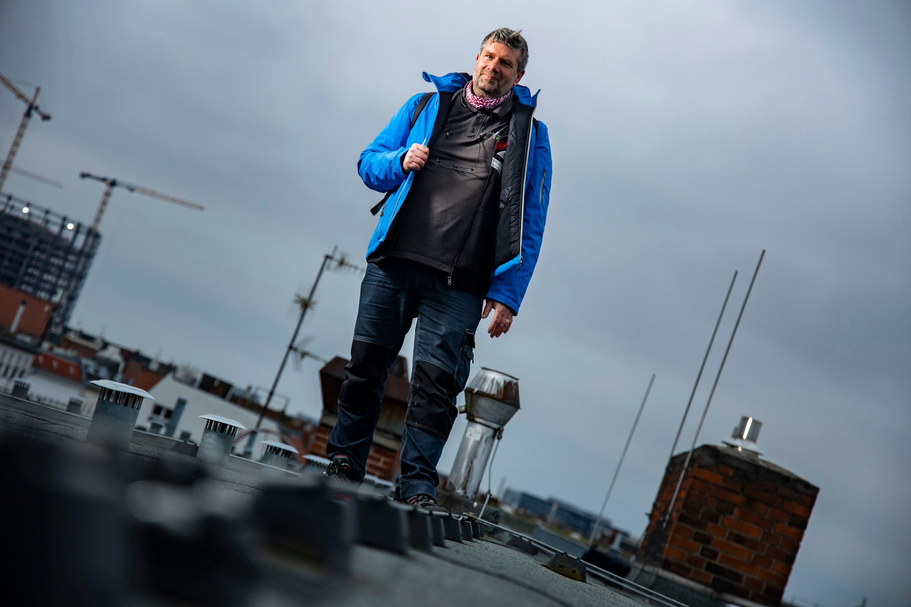 Michael Bolle kam Anfang der 90er-Jahre zur Sonnenenergie: auf einer Wanderung durch Afrika.