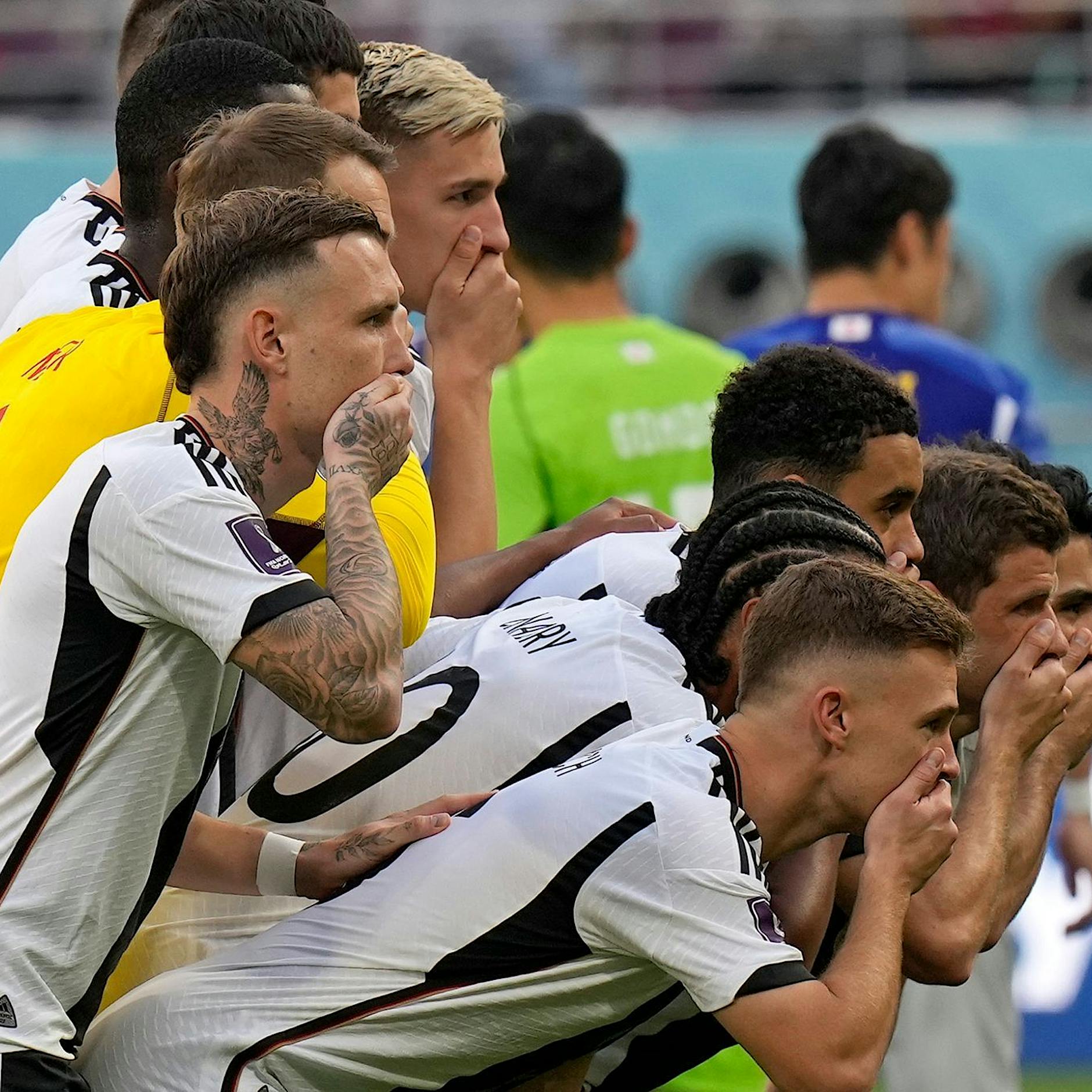 Geste Richtung FIFA: Kein Verfahren gegen deutsches Team