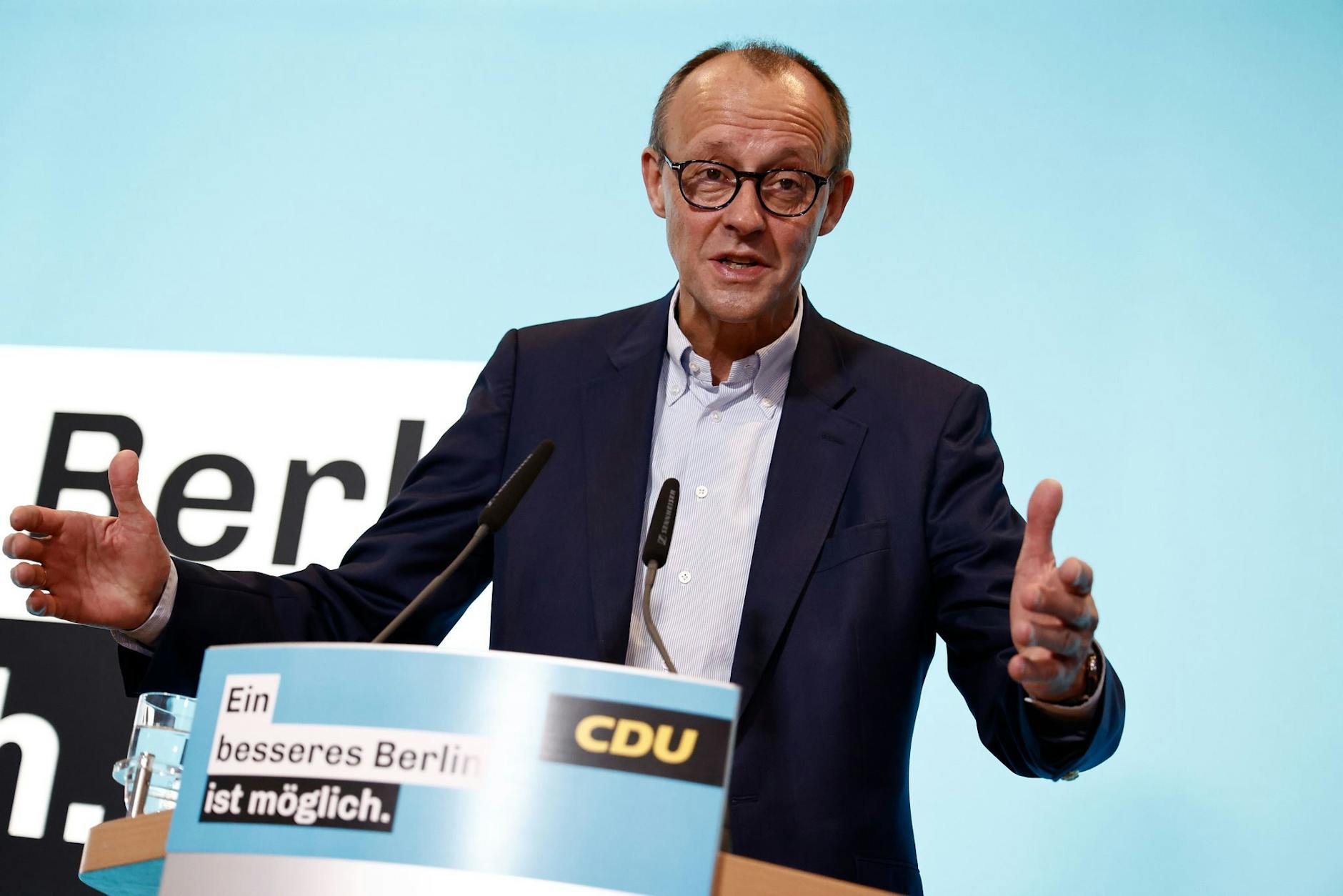 CDU-Chef Friedrich Merz verurteilt die jüngste Protest-Aktion der «Letzten Generation».