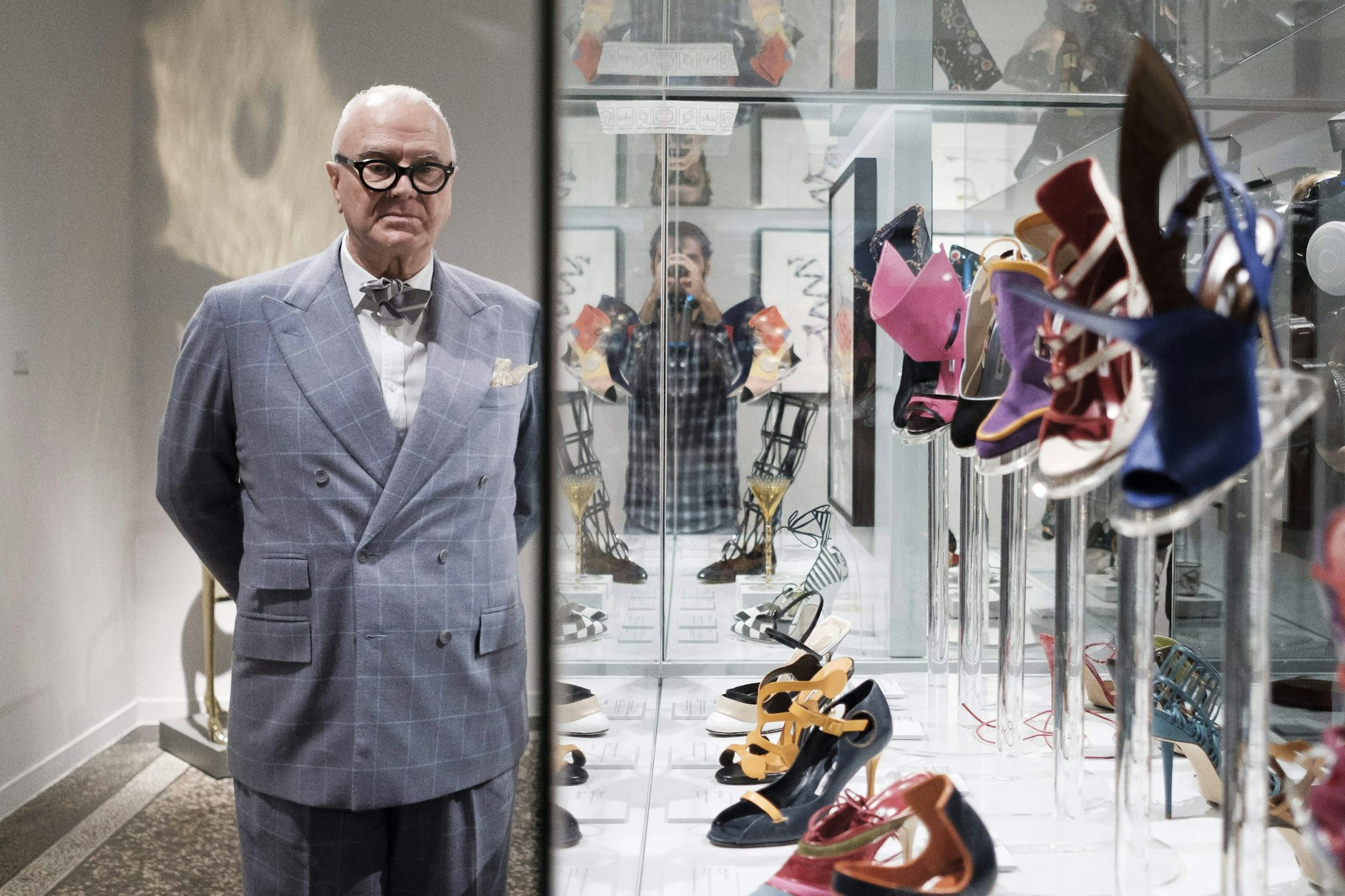 Hat den Damenschuh zum Kunstwerk gemacht und zum hochpreisigen Objekt glühender Begierde: der spanische Designer Manolo Blahnik.