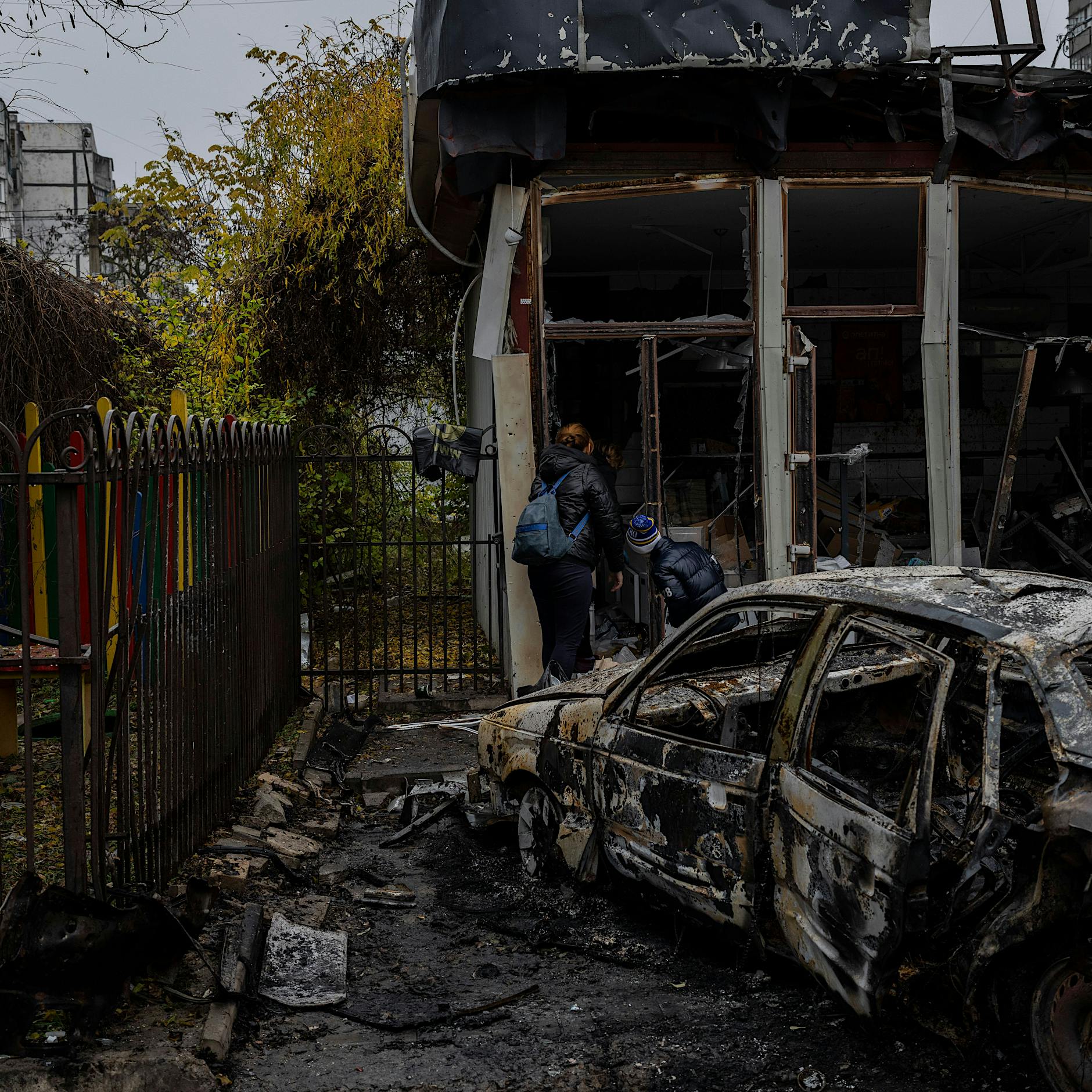 Ukrainekrieg: 15 Tote und 35 Verletzte nach Angriffen auf Cherson