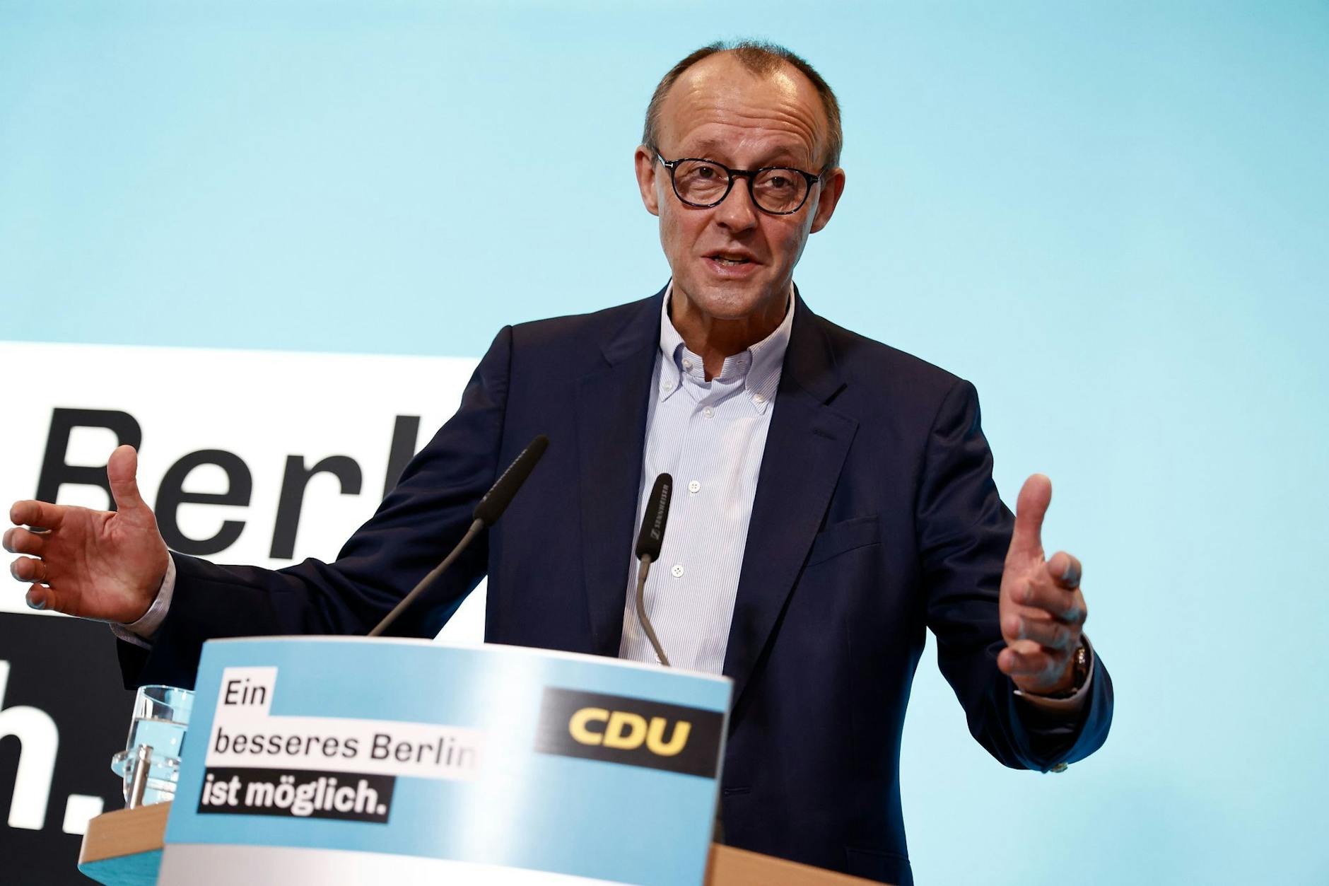 Friedrich Merz, CDU-Bundesvorsitzender.  