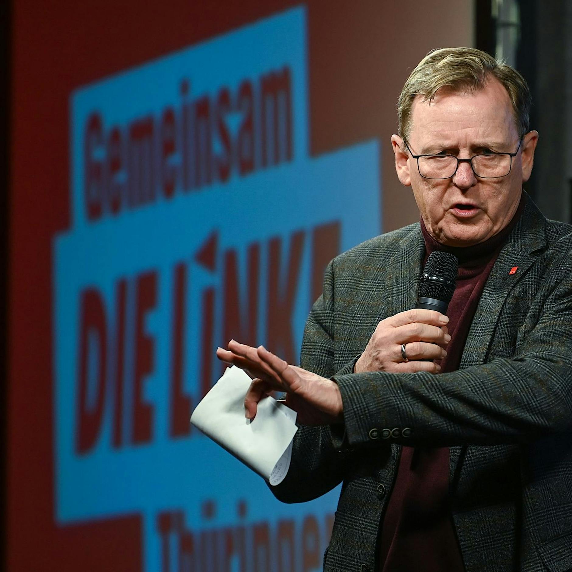 Thüringer Linke will Ramelow als Spitzenkandidaten