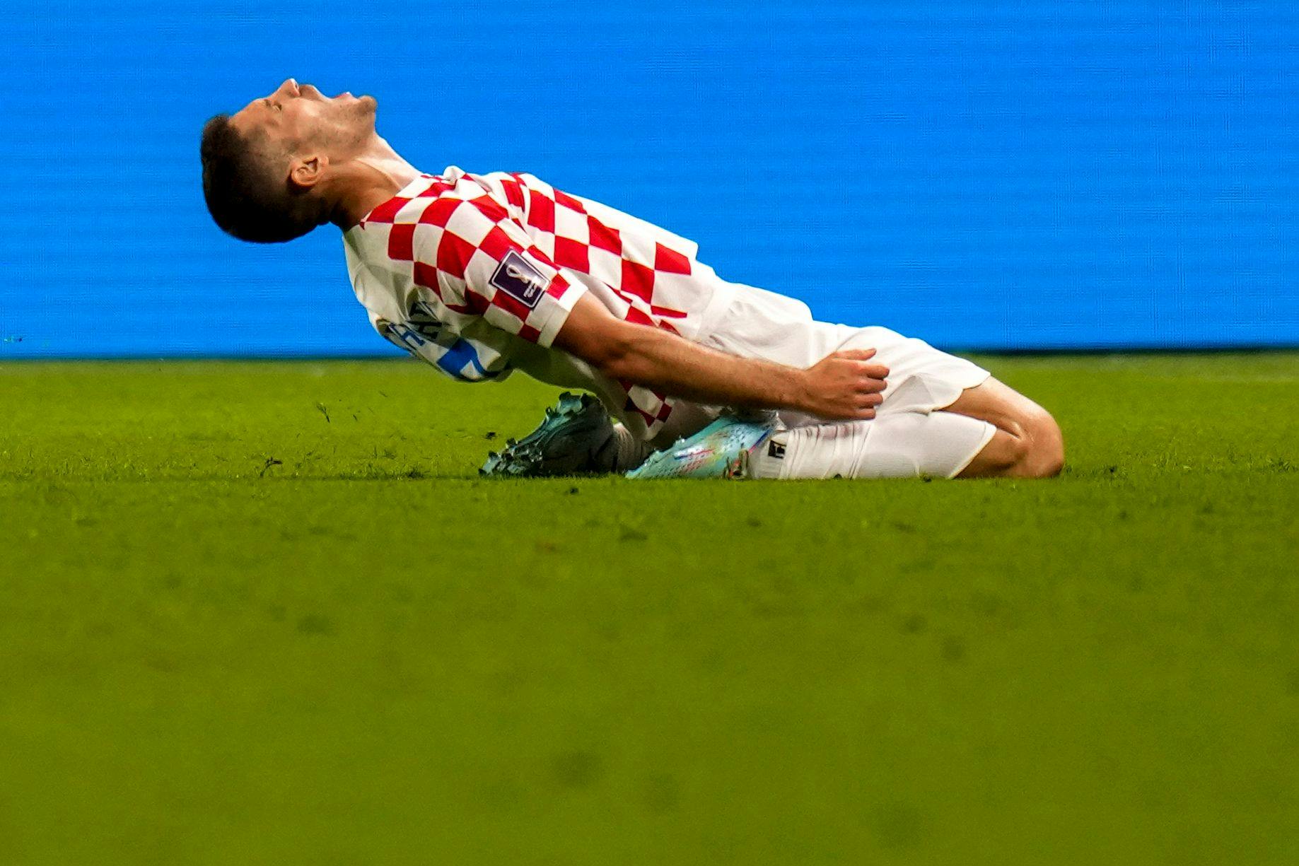Andrej Kramaric feiert seinen Treffer zum 3:1.