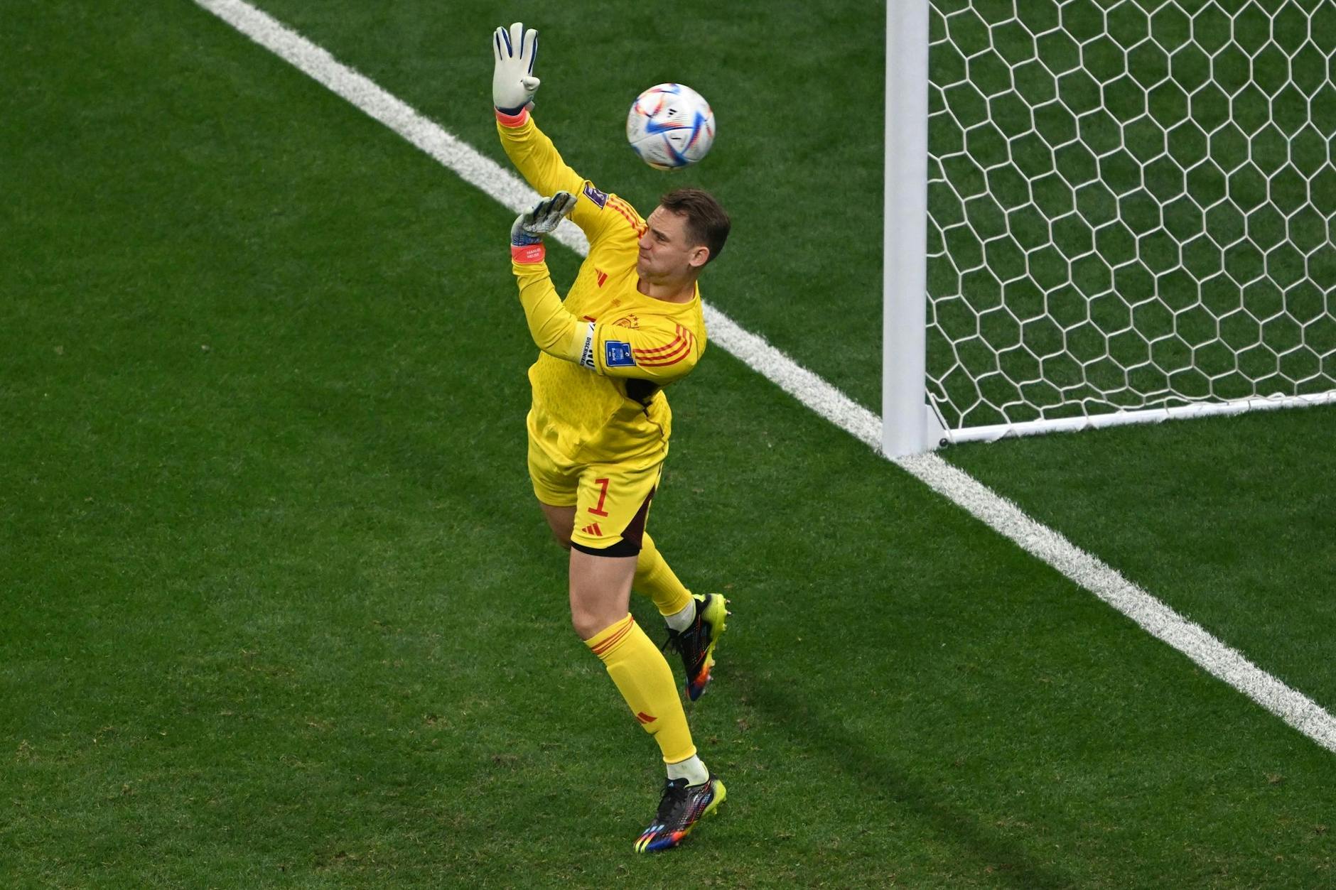 Torwart Manuel Neuer musste die deutsche Elf schon früh vor einem Rückstand bewahren.