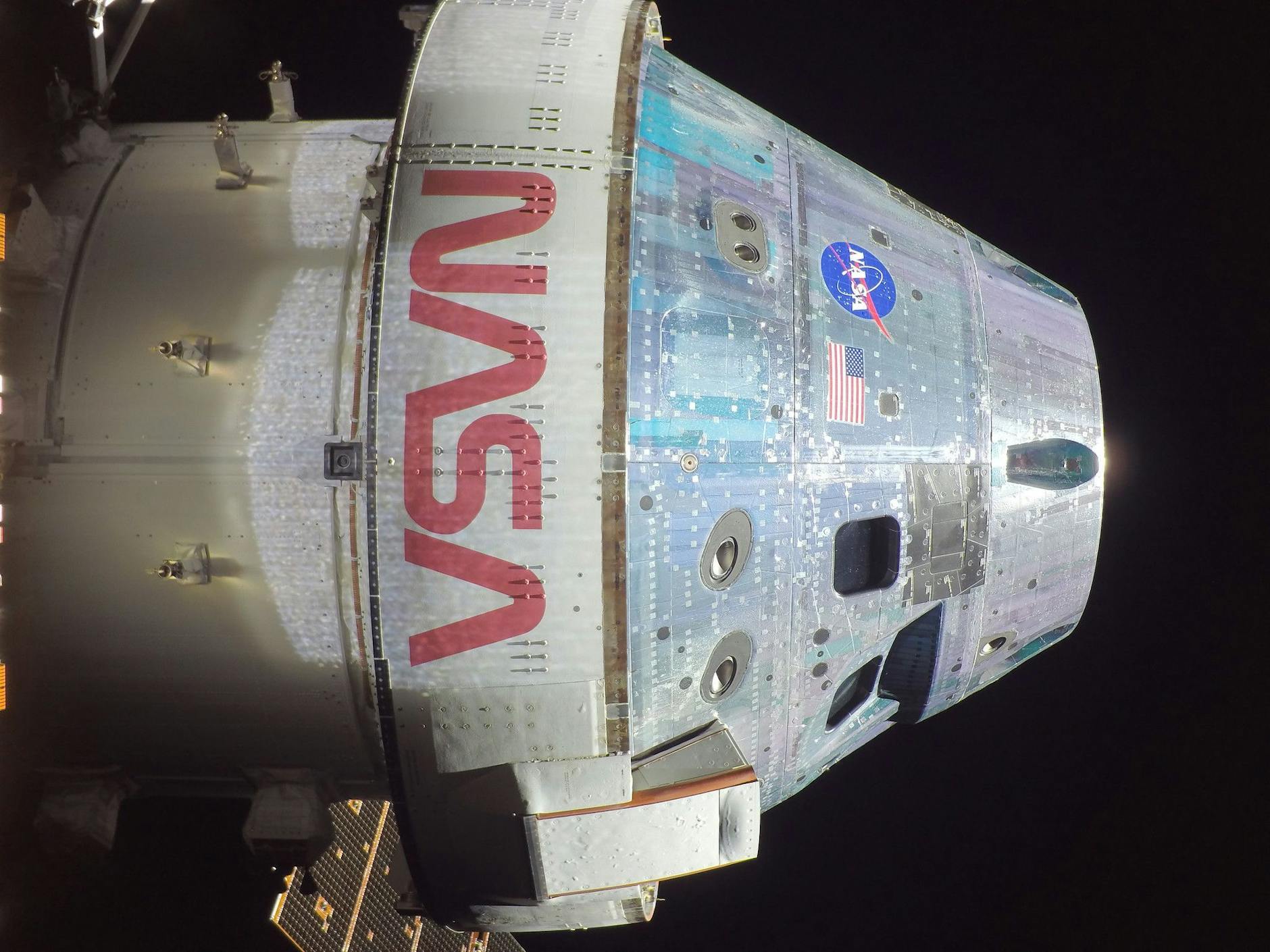 HANDOUT - «Orion»-Kapsel der Nasa-Mondmission einen Entfernungsrekord aufgestellt.