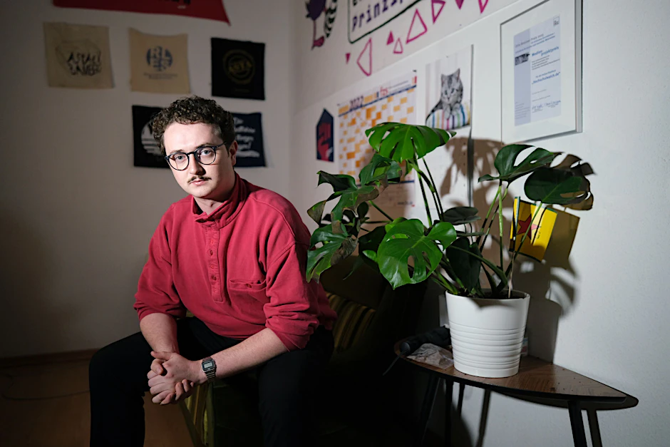 Matthias Konrad studiert Religionswissenschaften in Berlin.  